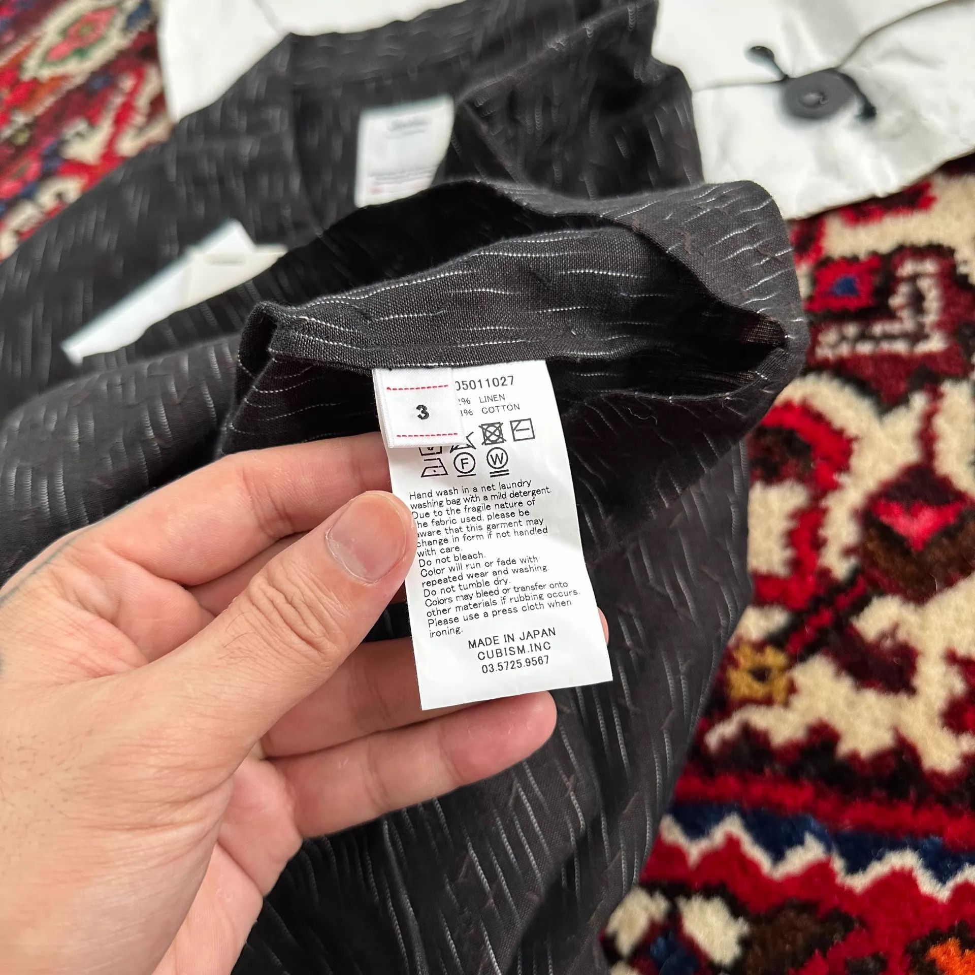 VISVIM 19SS ELLERY SHIRT S/S 3码