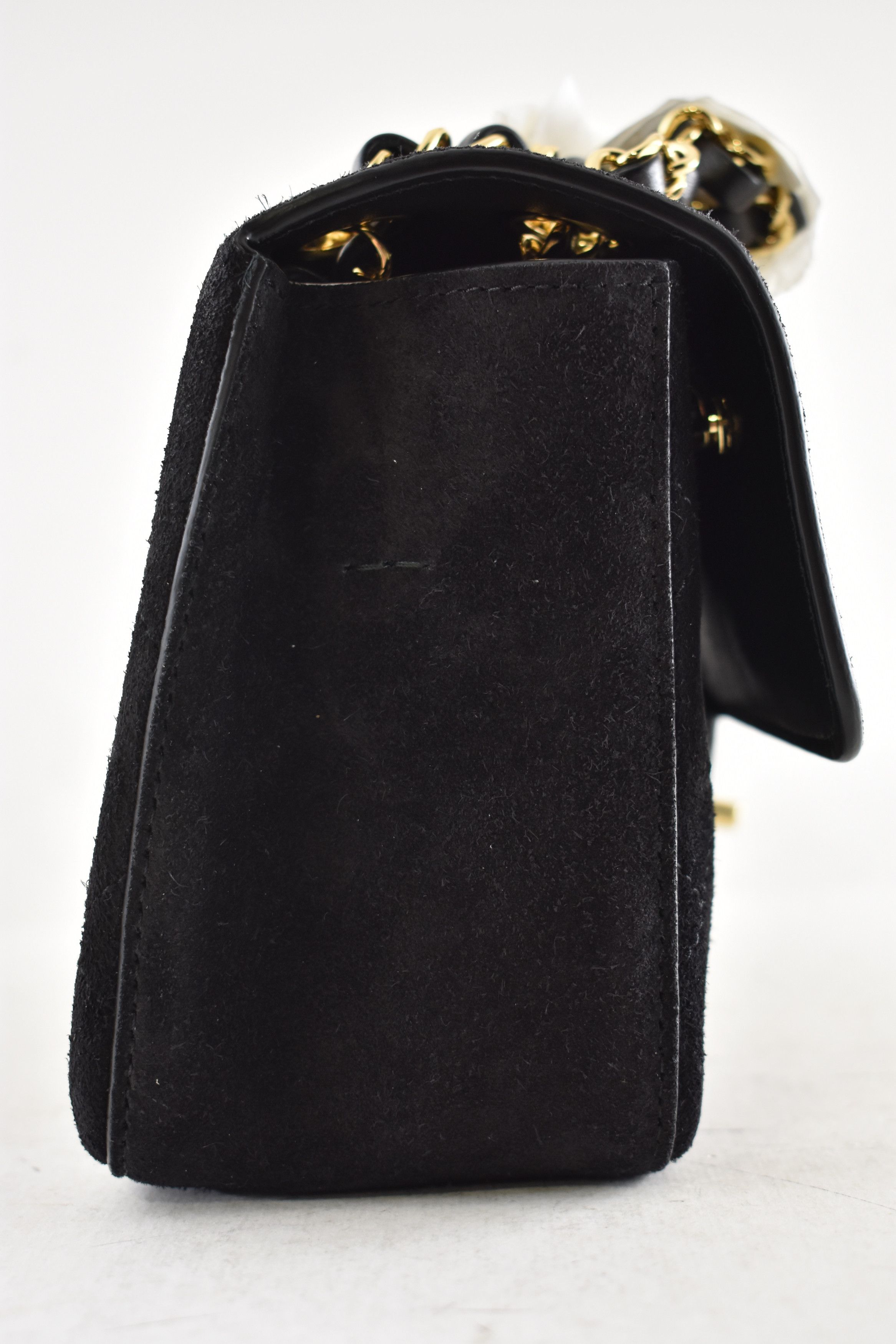 Chanel 26S Maxi Souplissimo Small Medium Suede CC Logo Flap Bag Size ONE SIZE - 5 Thumbnail