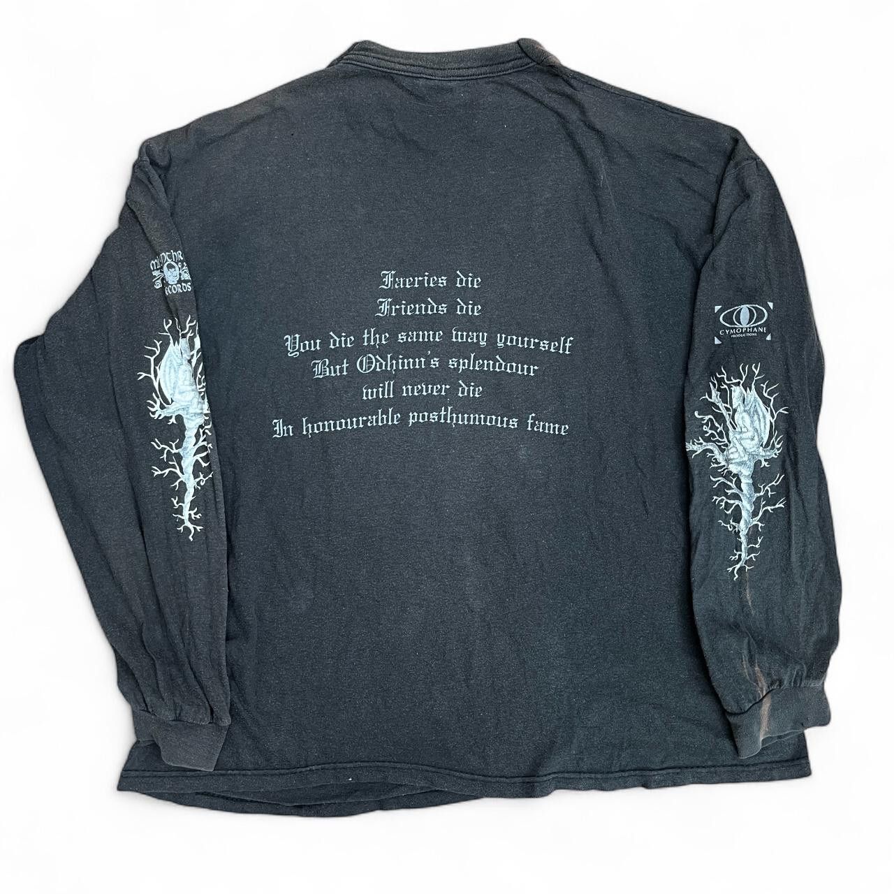 Band Tees Vintage Burzum Det som engang var 1990s Size US XL / EU 56 / 4 - 2 Thumbnail