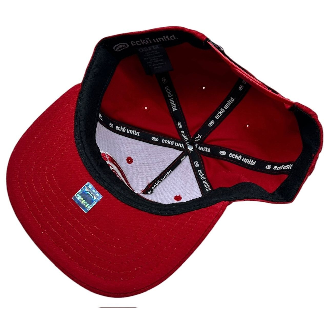 Ecko Unltd. Ecko Unltd Snapback Hat 3D Embroidered Logo Splatter Print Size ONE SIZE - 6 Thumbnail