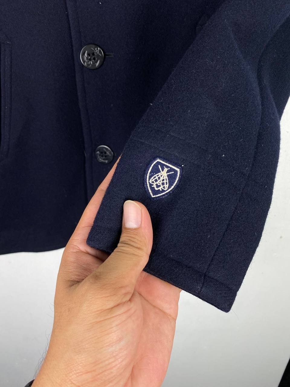 Orcival orcival france sailor wool jacket nice design Size US M / EU 48-50 / 2 - 4 Thumbnail