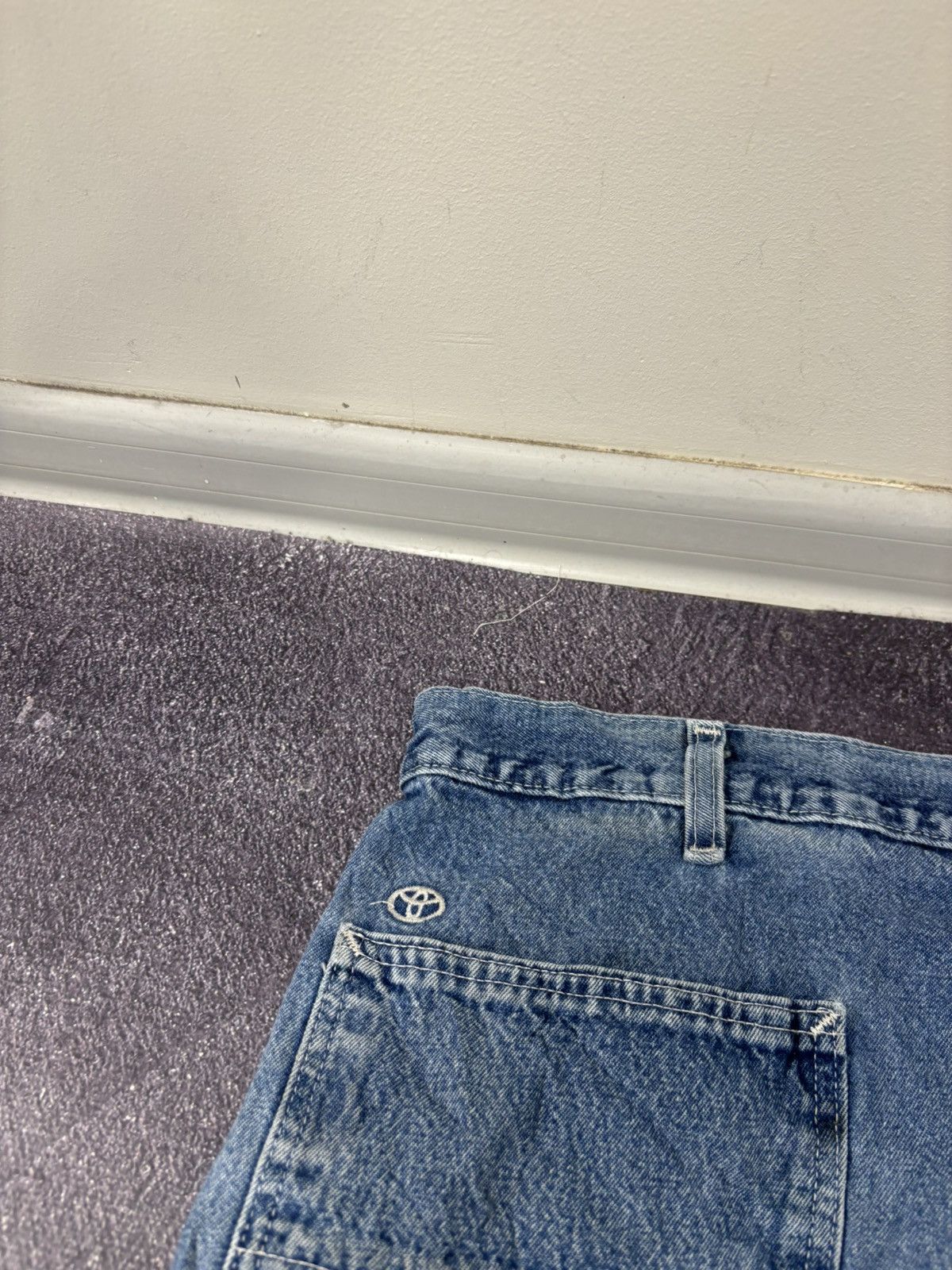 Carhartt Vintage Carhartt Loose Original Fit Blue Baggy Denim Jeans Size US 42 / EU 58 - 6 Thumbnail