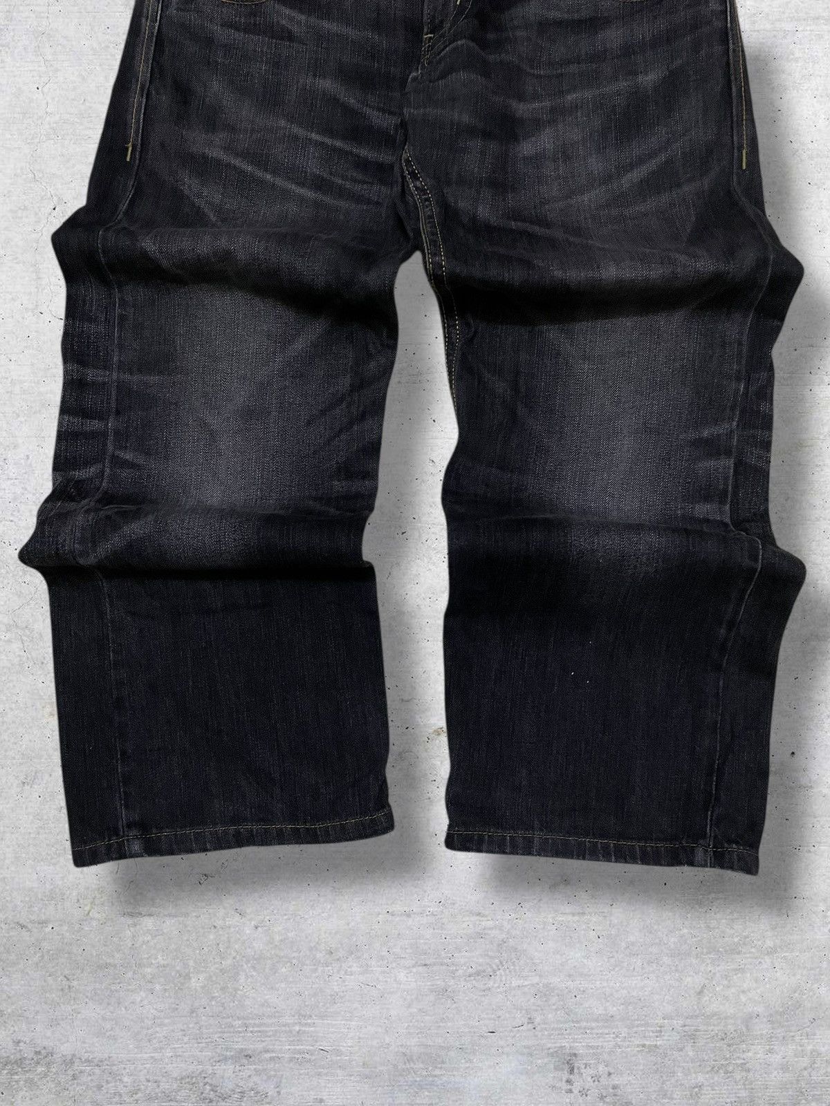 Edwin VINTAGE EDWIN 90S JAPAN DESIGNER WESTERN STYLE RIPPED ASS Size US 32 / EU 48 - 3 Thumbnail