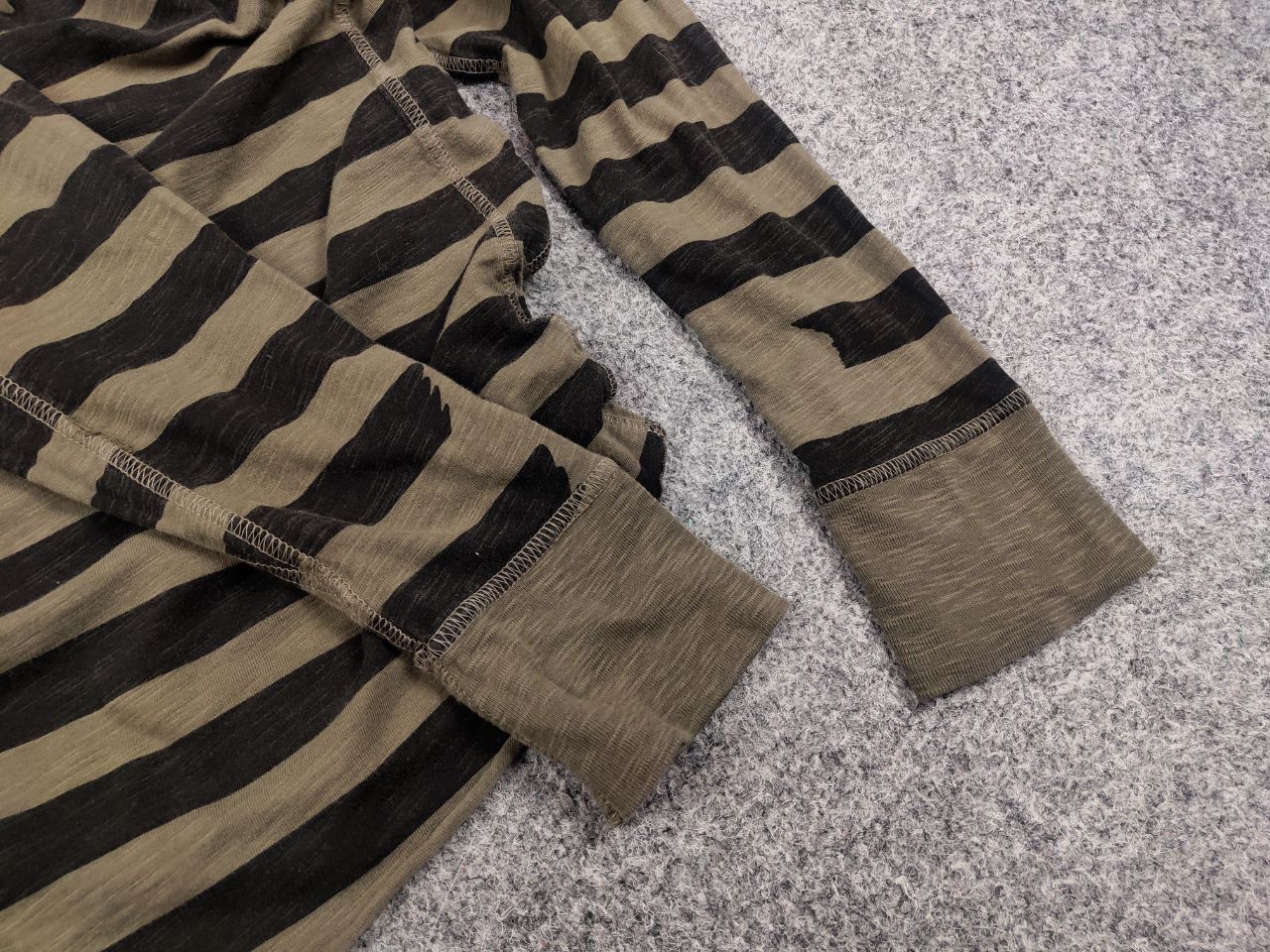 Levi's Vintage 90's Levis Engineered Military Striped Long Sleeve Size US M / EU 48-50 / 2 - 13 Thumbnail