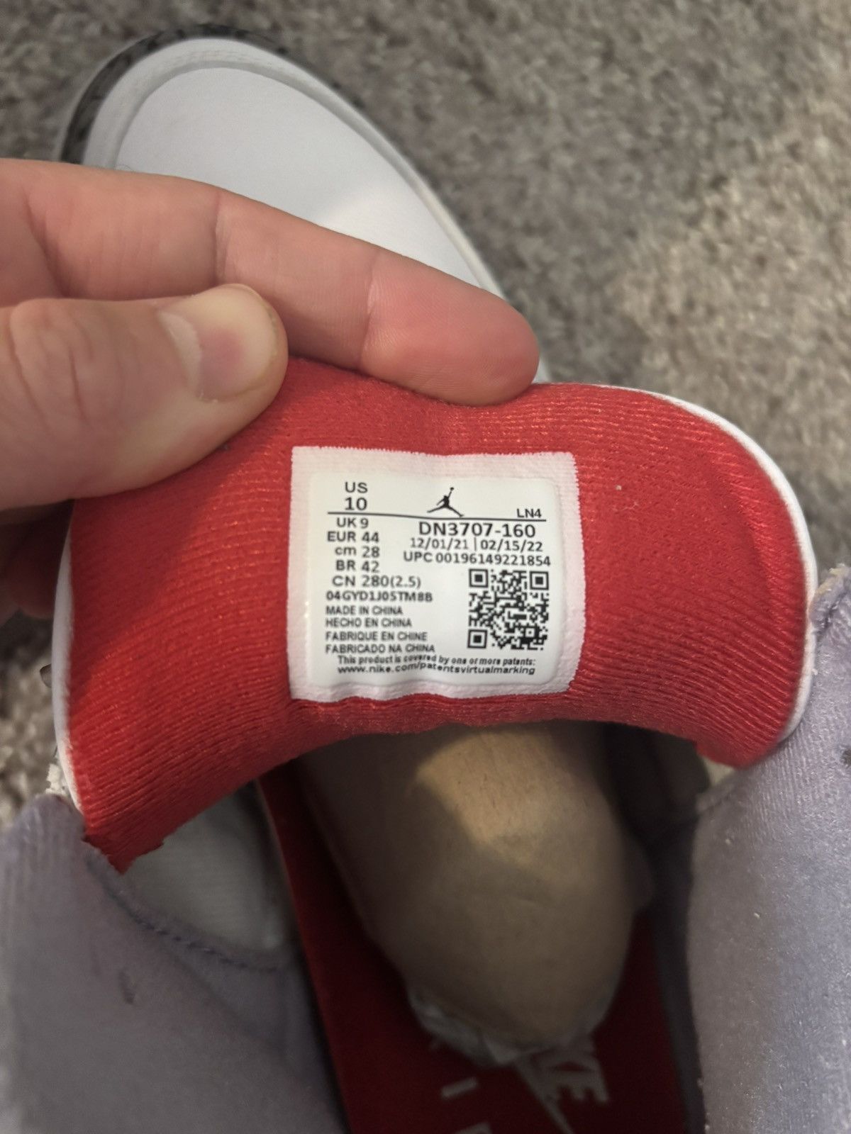 Jordan Brand Fire Red 3 Size US 10 / EU 43 - 6 Thumbnail