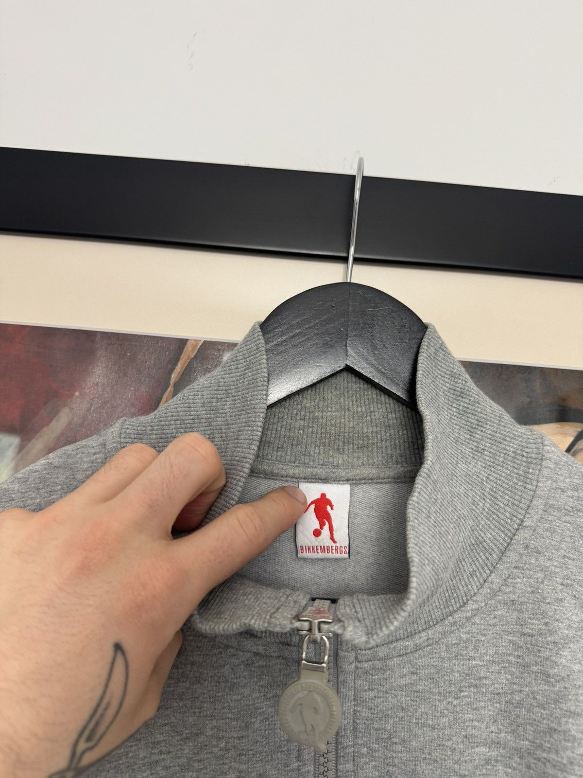 Dirk Bikkembergs Rare Y2k Dirk BIKKEMBERGS soccer football Zip Sweatshirt Size US L / EU 52-54 / 3 - 3 Thumbnail