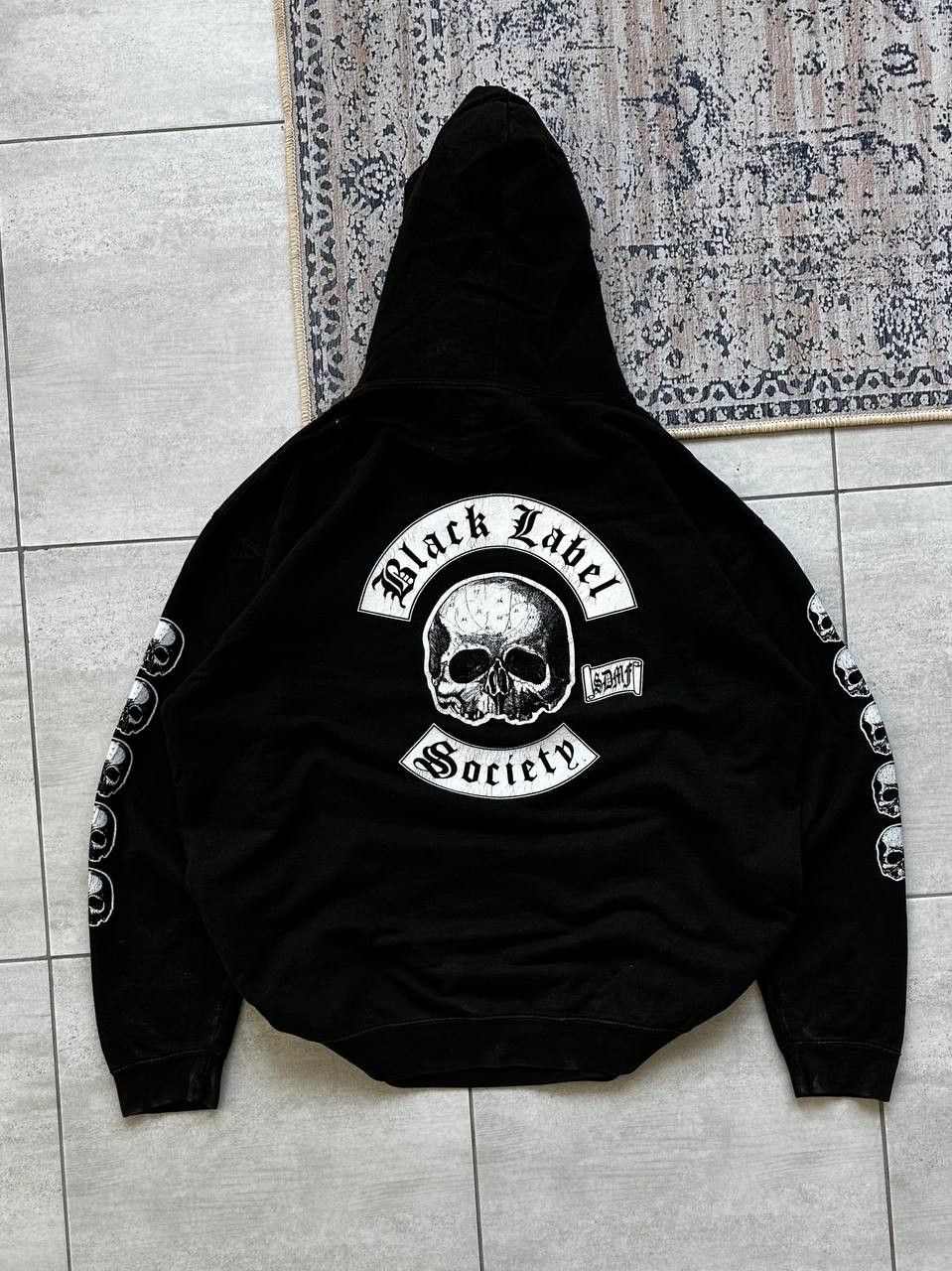 Vintage Black Label Society Rock Band Tour Hoodie Rare