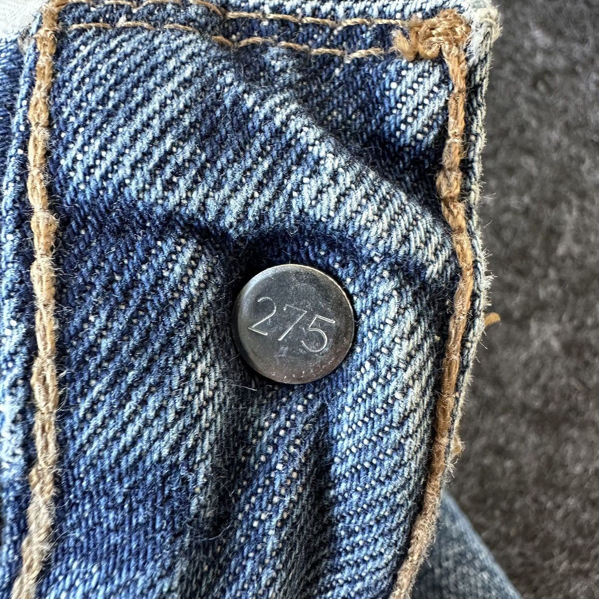 Levi's Vintage Levis 501 France Destroyed Denim 28x30 D633 Size US 28 / EU 44 - 17 Thumbnail
