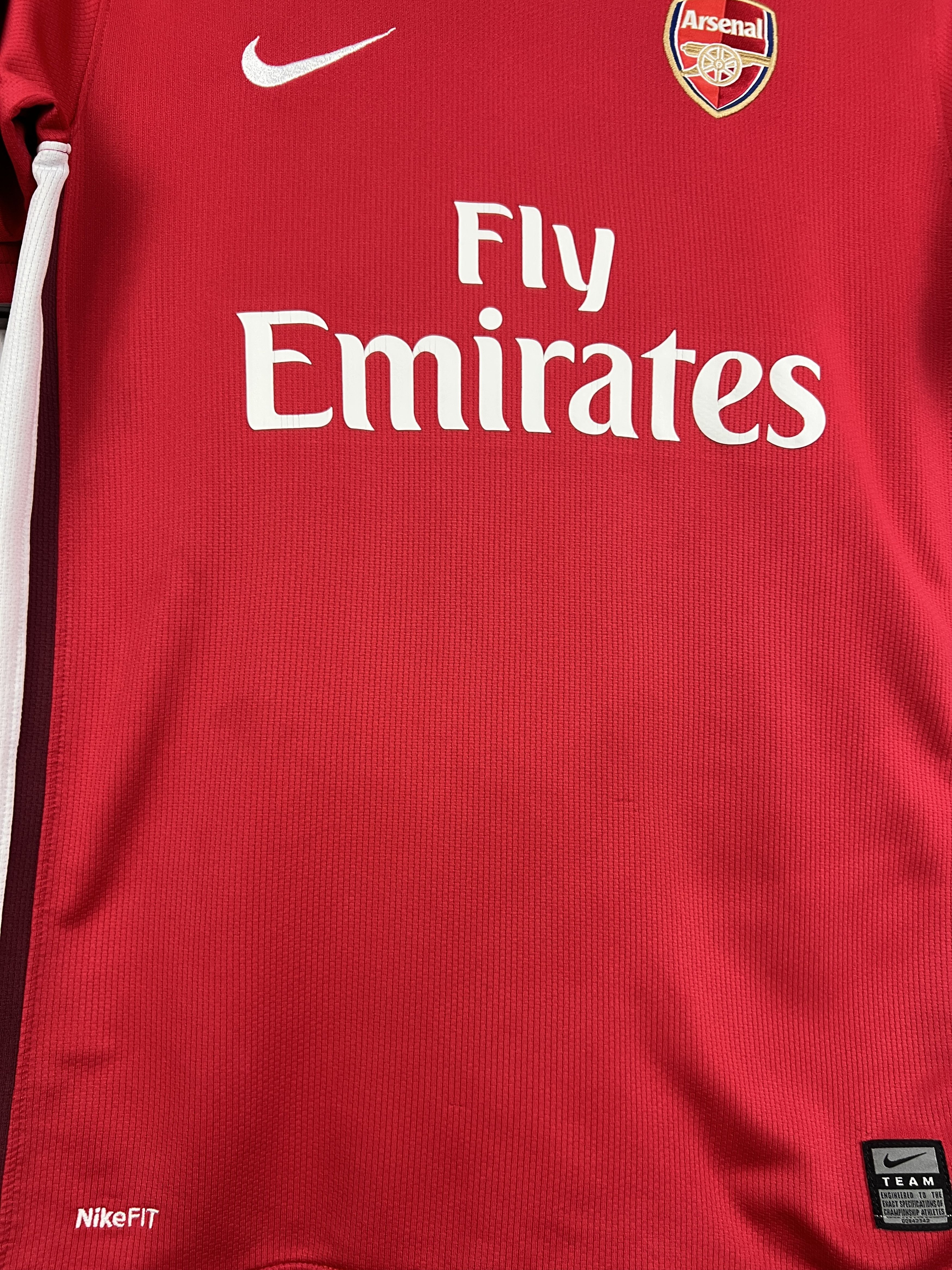 Nike Arsenal football shirt Soccer Jersey Trikot Rare Size Boys L Size US XXS / EU 40 - 6 Thumbnail