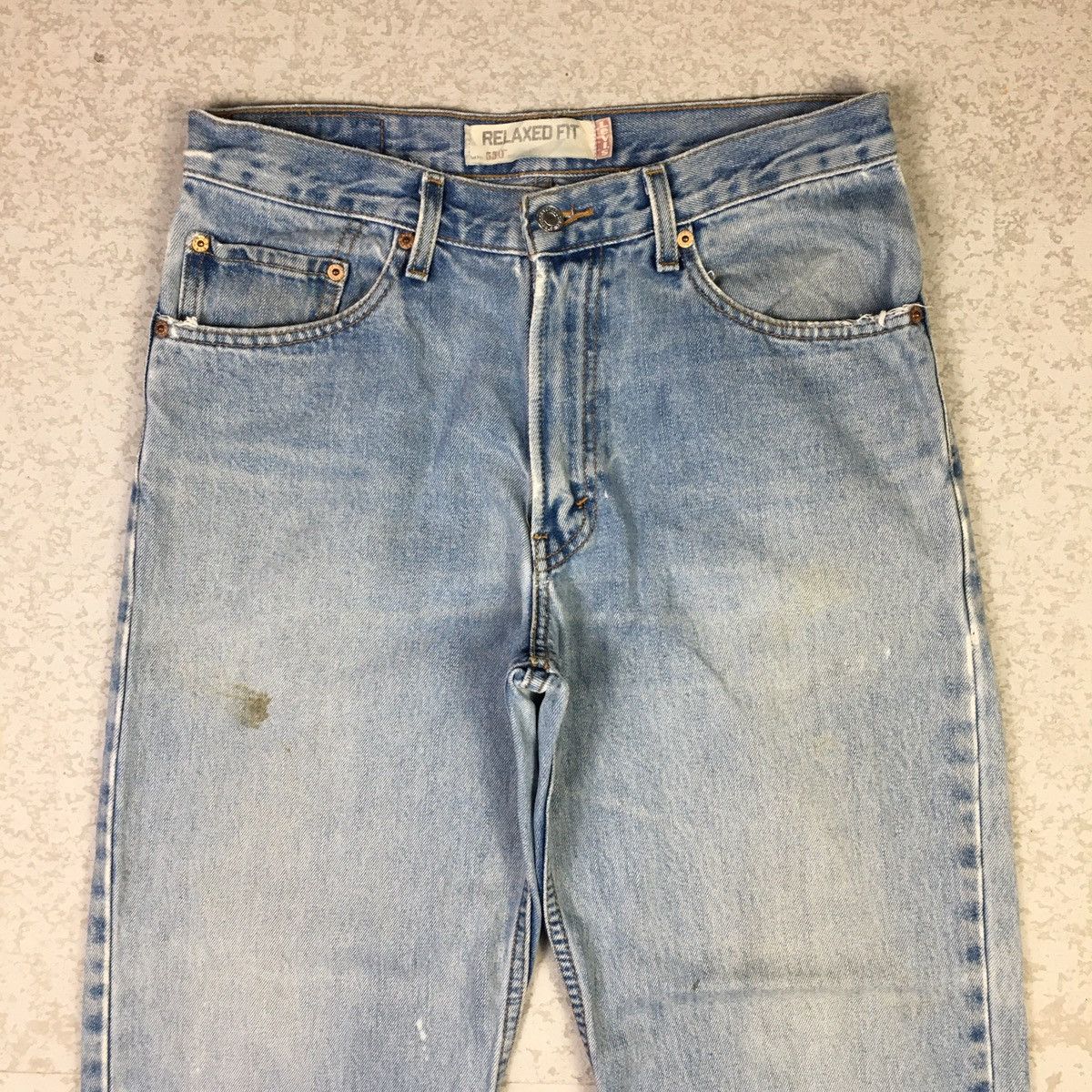 Levi's Levis 550 Relaxed Fit Vintage Y2K Jeans Size US 32 / EU 48 - 3 Thumbnail