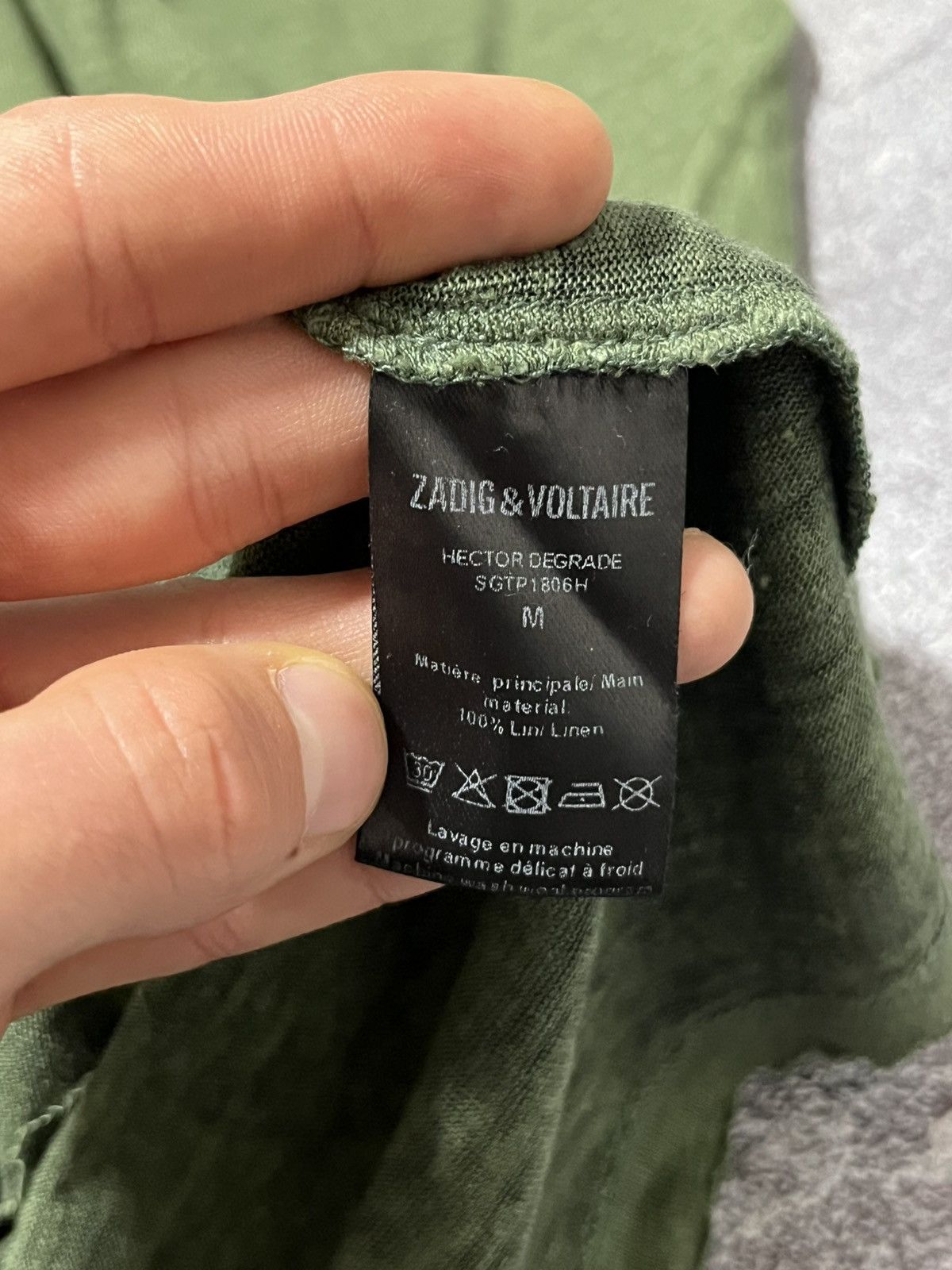 Zadig & Voltaire Zadig & Voltaire Ombre Linen Lightweight Sweater Avant Garde Size US M / EU 48-50 / 2 - 4 Thumbnail