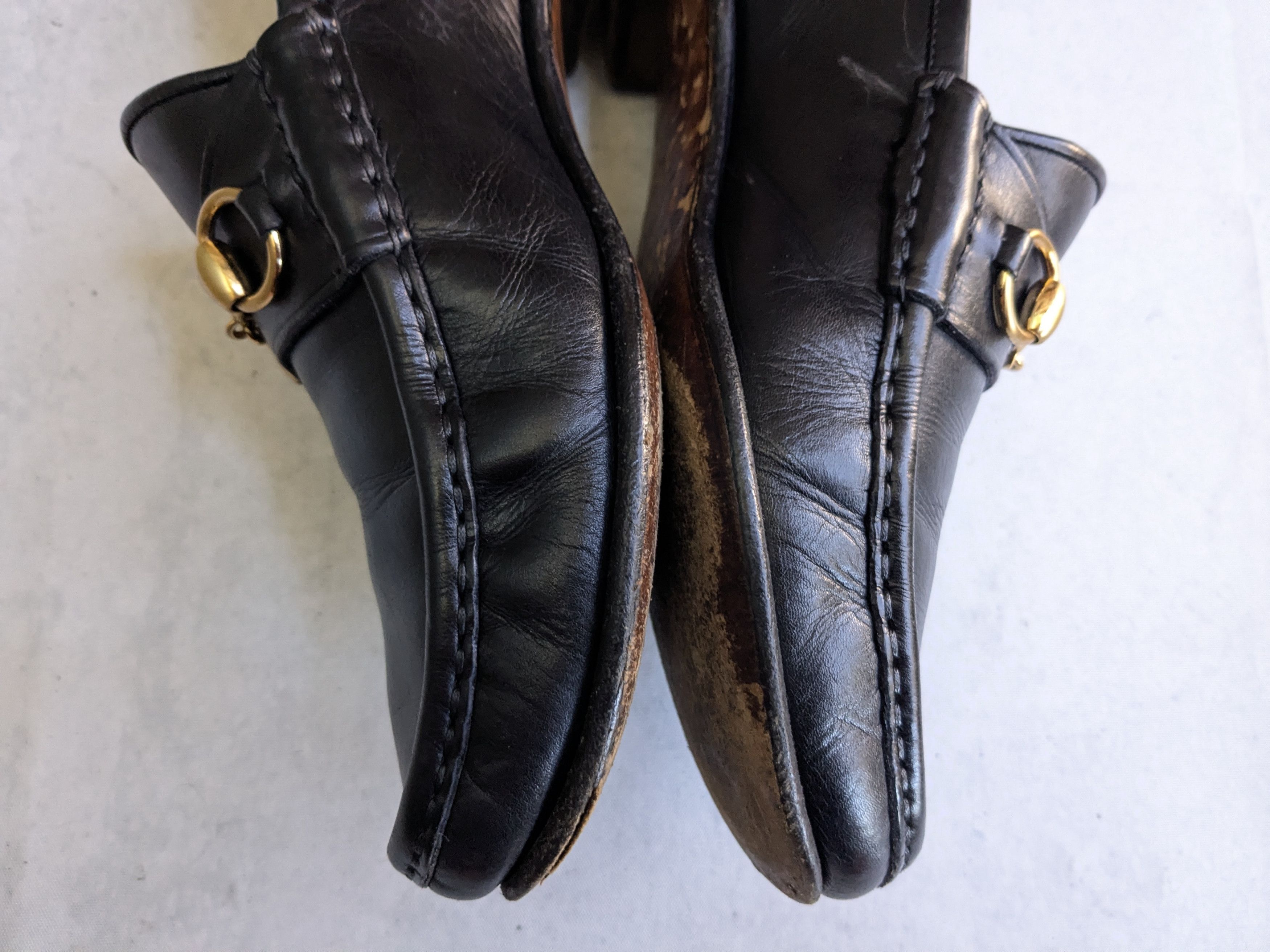 Gucci Gucci Horsebit Loafers Black 8.5 Leather Slip Ons Size US 8.5 / EU 41-42 - 9 Thumbnail