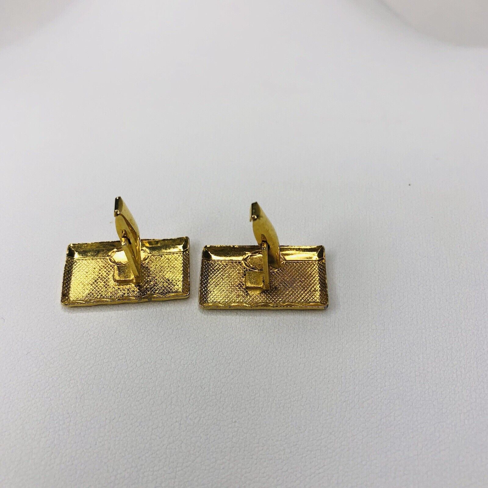 Other Vintage Men Gold tone Cufflinks Goldtone Classic Size ONE SIZE - 4 Thumbnail