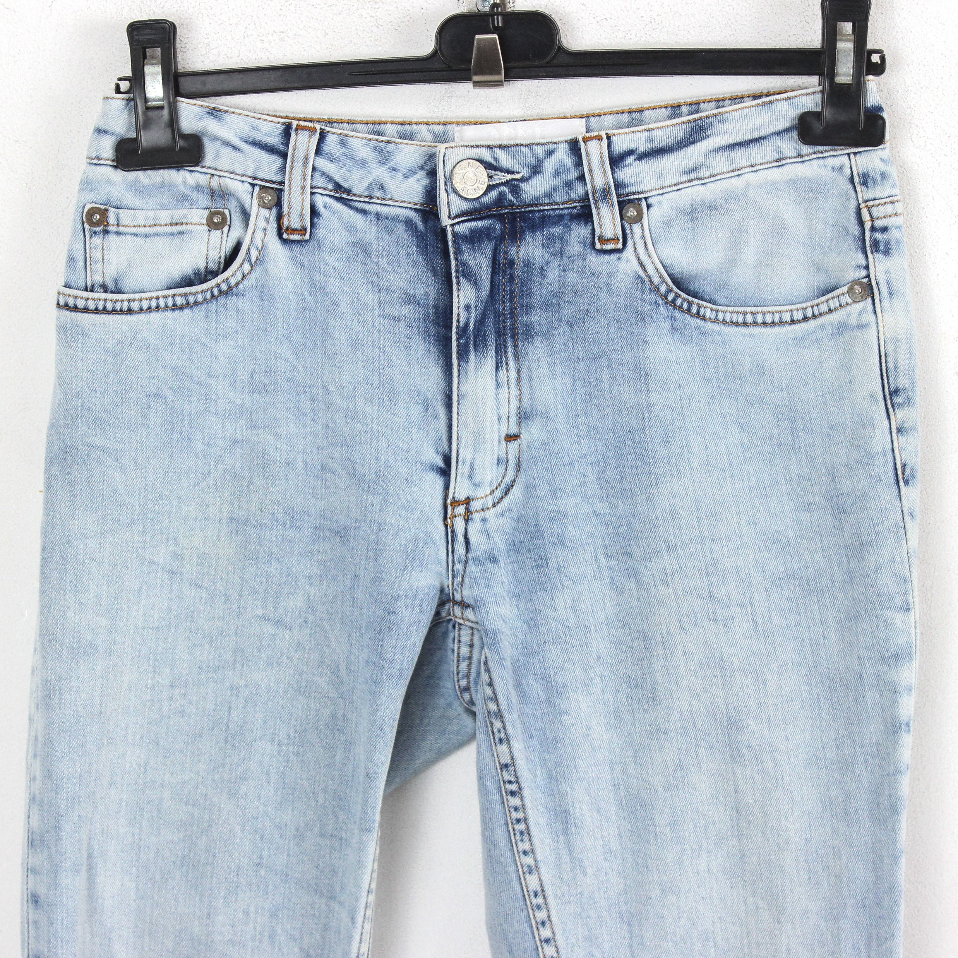 Acne Studios × Designer FLEX S SILVER VINT Women W27 L32 Stretch Slim Jeans Denim Size 27" / US 4 / IT 40 - 2 Thumbnail