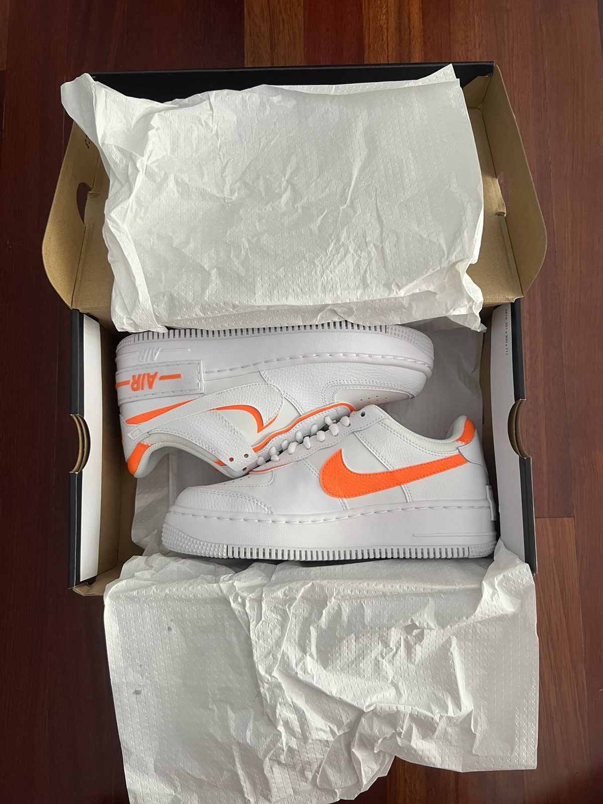 womens air force 1 shadow total orange