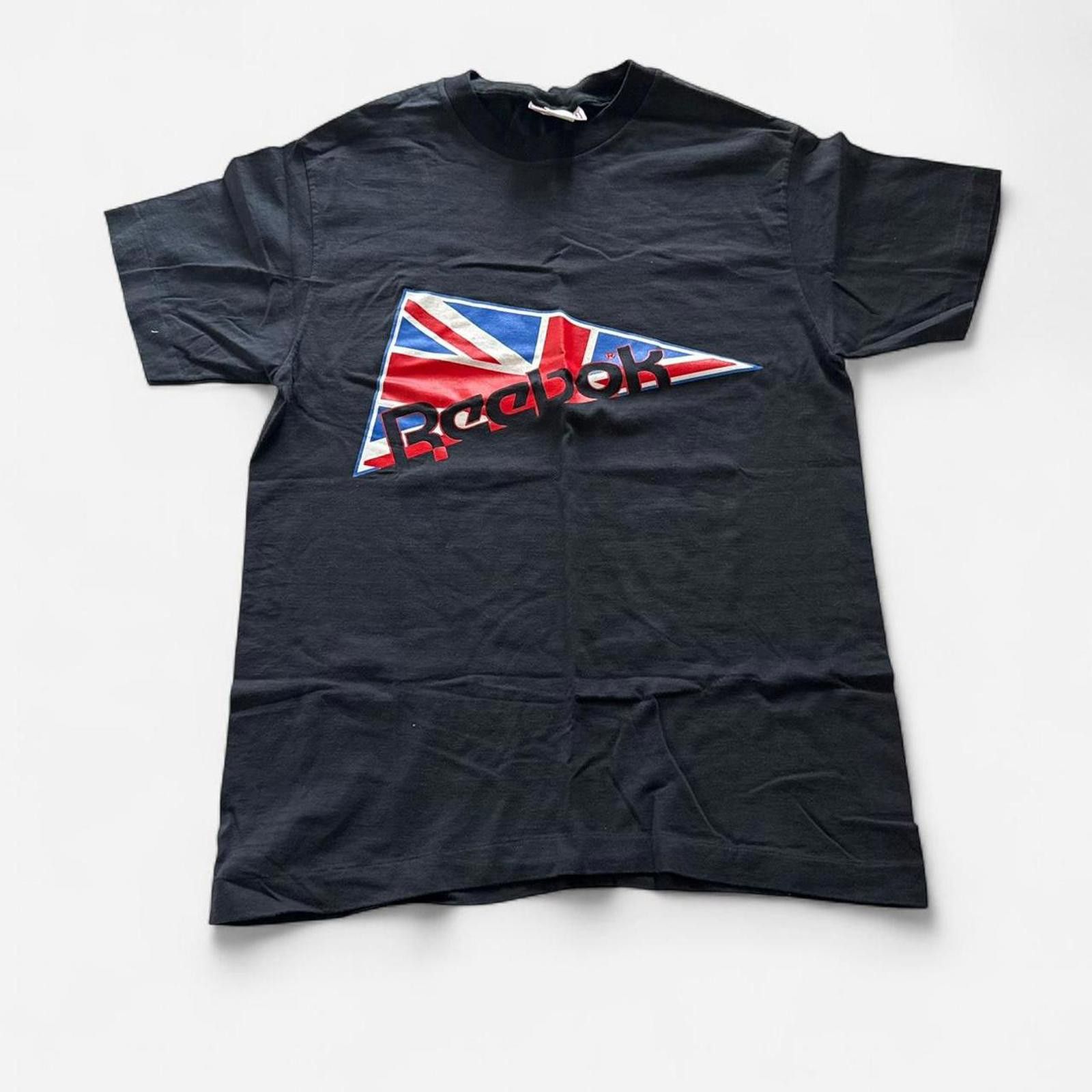 Reebok Reebok 1990s Vintage Union Jack Sports Tee Men’s Large Size US L / EU 52-54 / 3 - 1 Thumbnail