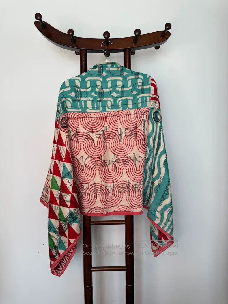 Hermes Hermes size 140*140 Shawl scarf, cashmere and silk material Size ONE SIZE - 1 Thumbnail