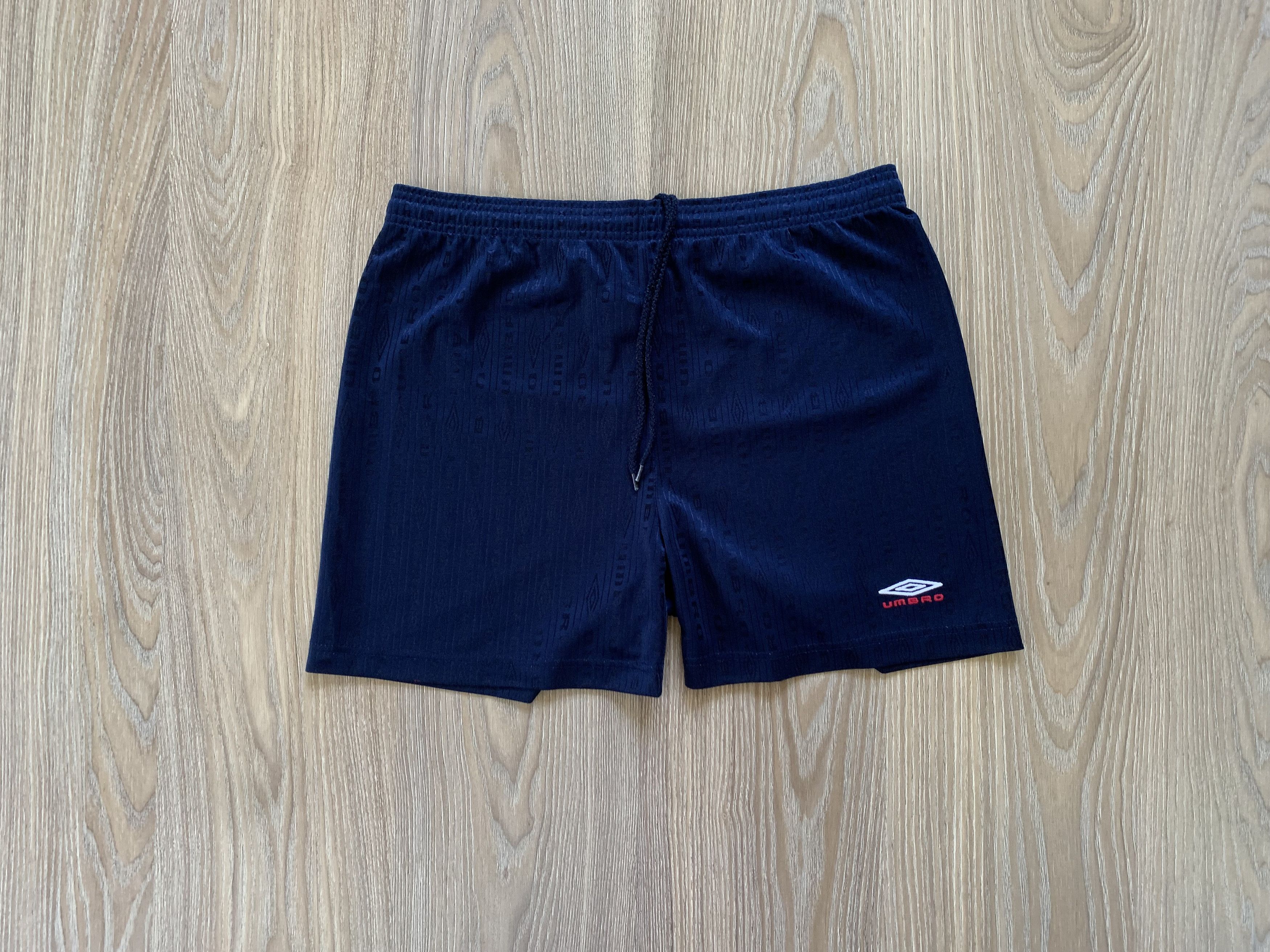 Umbro × Vintage Vintage Umbro Monograme Football Soccer Shorts Size US 30 / EU 46 - 1 Thumbnail