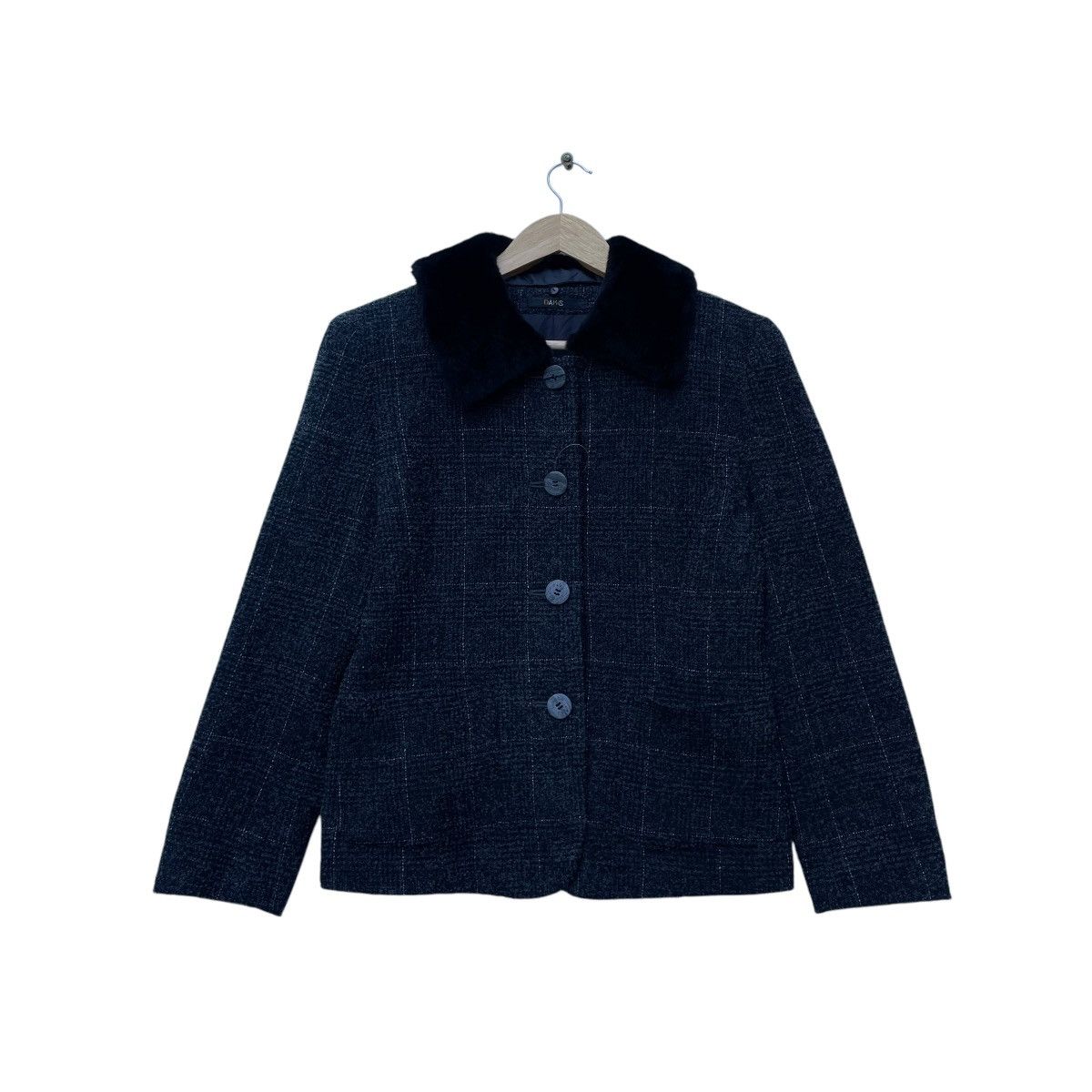 DAKS Avant Garde Daks London Checkered Wool Jacket Size M / US 6-8 / IT 42-44 - 1 Thumbnail