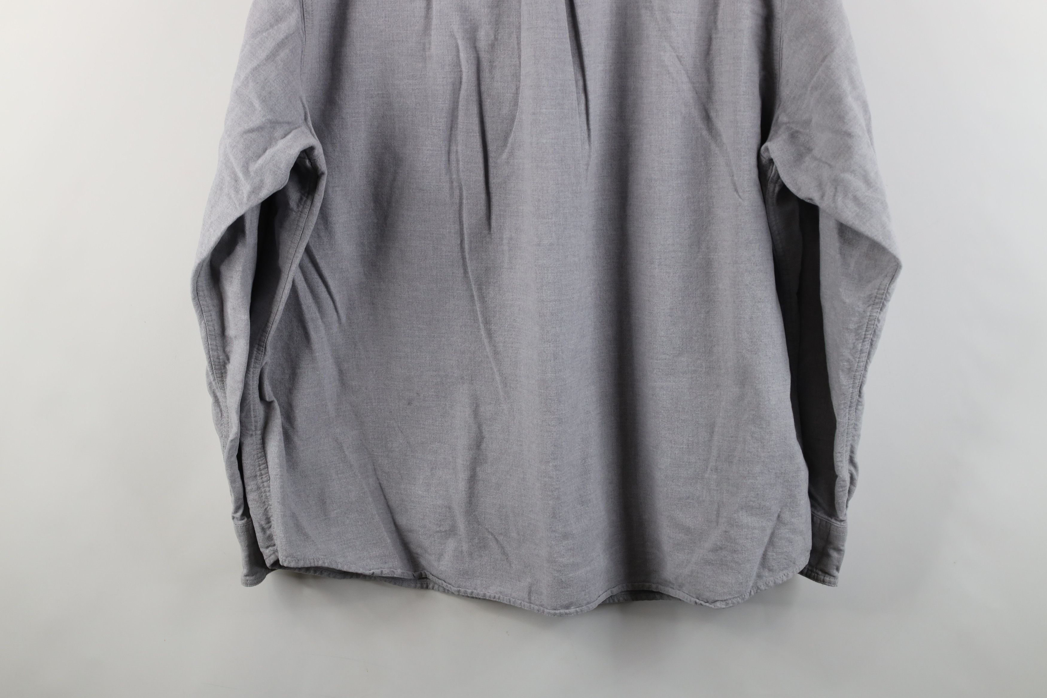 Eddie Bauer × Vintage Vintage Eddie Bauer Flannel Chambray Collared Button Shirt Size US XL / EU 56 / 4 - 13 Thumbnail