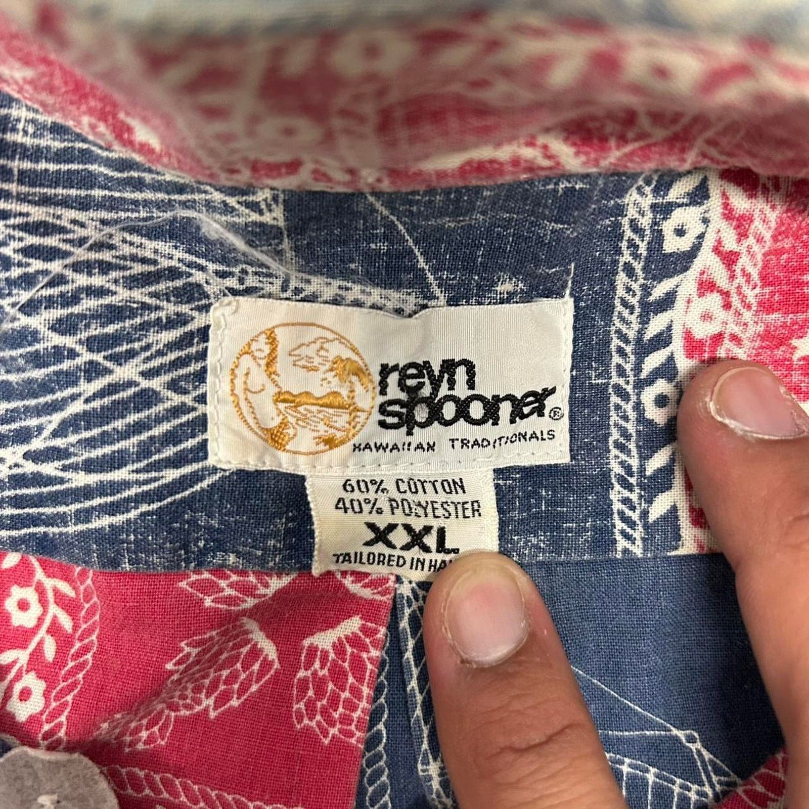 Reyn Spooner VTG Hawaiian-style button-up shirt Size US XXL / EU 58 / 5 - 2 Thumbnail