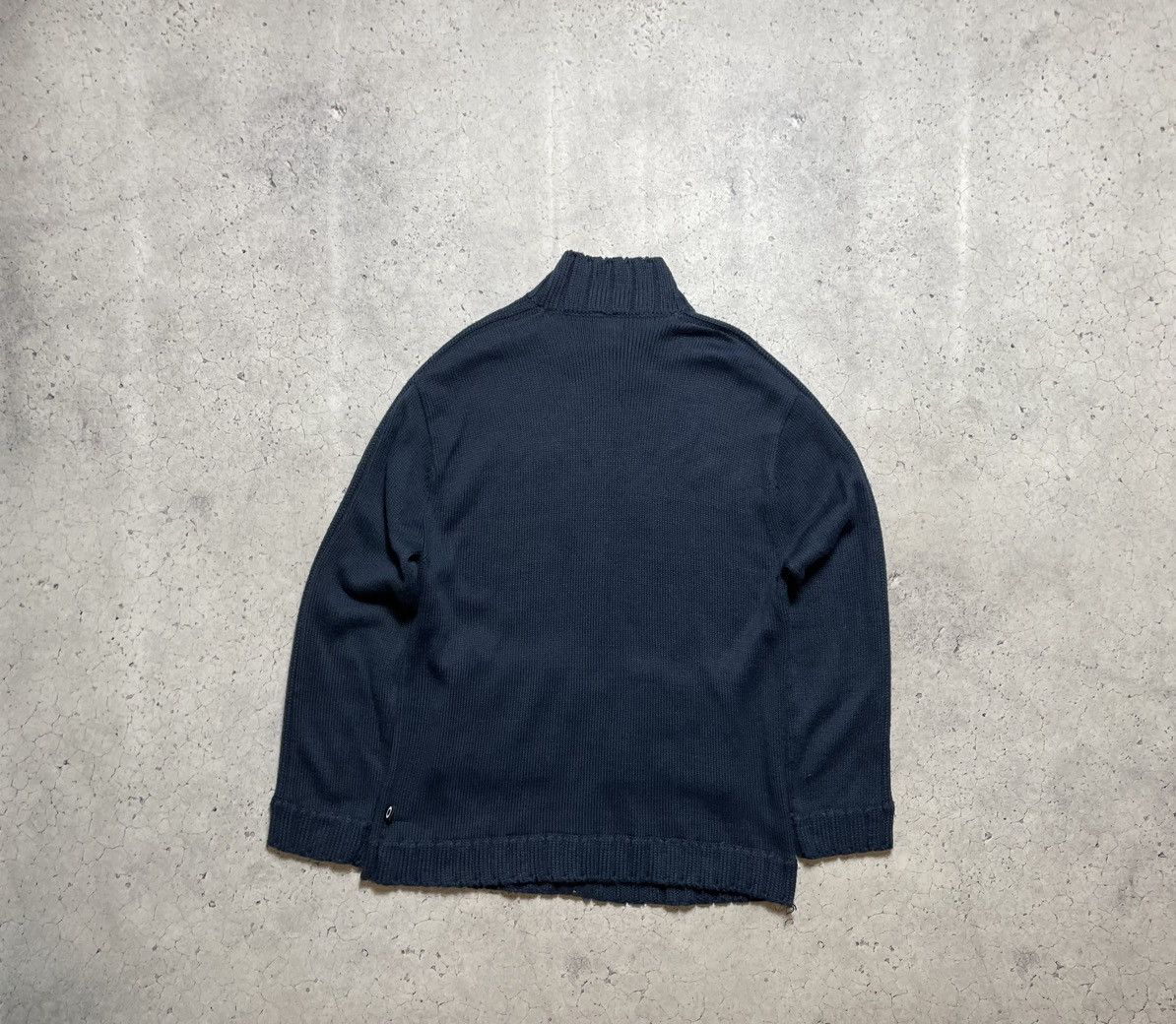 Oakley Vintage 90's Oakley Full Zip Knit Sweater Y2K Rare Size US XL / EU 56 / 4 - 2 Thumbnail
