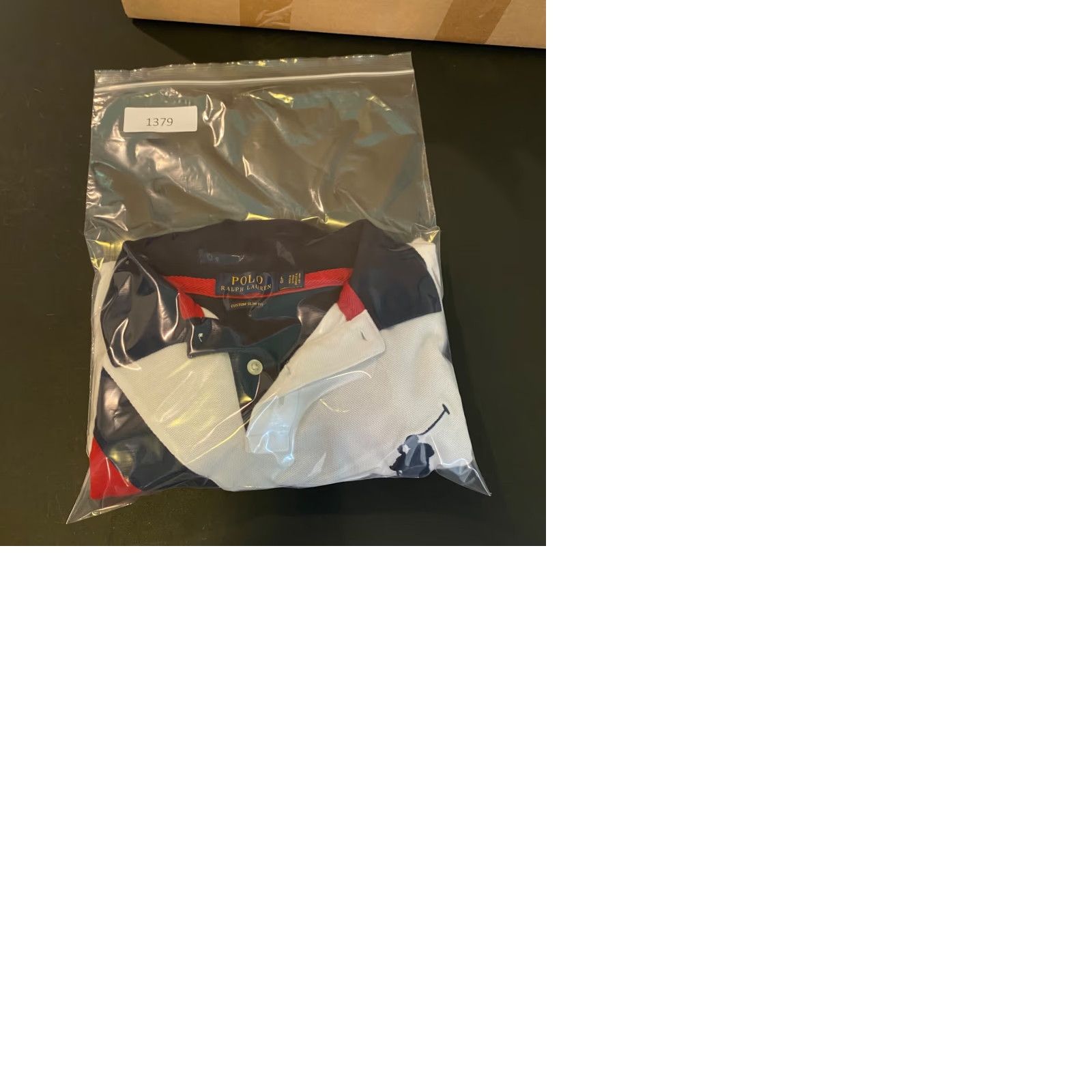 Polo Ralph Lauren Polo Ralph Lauren Shirt Mens Large Slim Fit Red White Blue #3 Embroidered S/S Size US L / EU 52-54 / 3 - 9 Thumbnail
