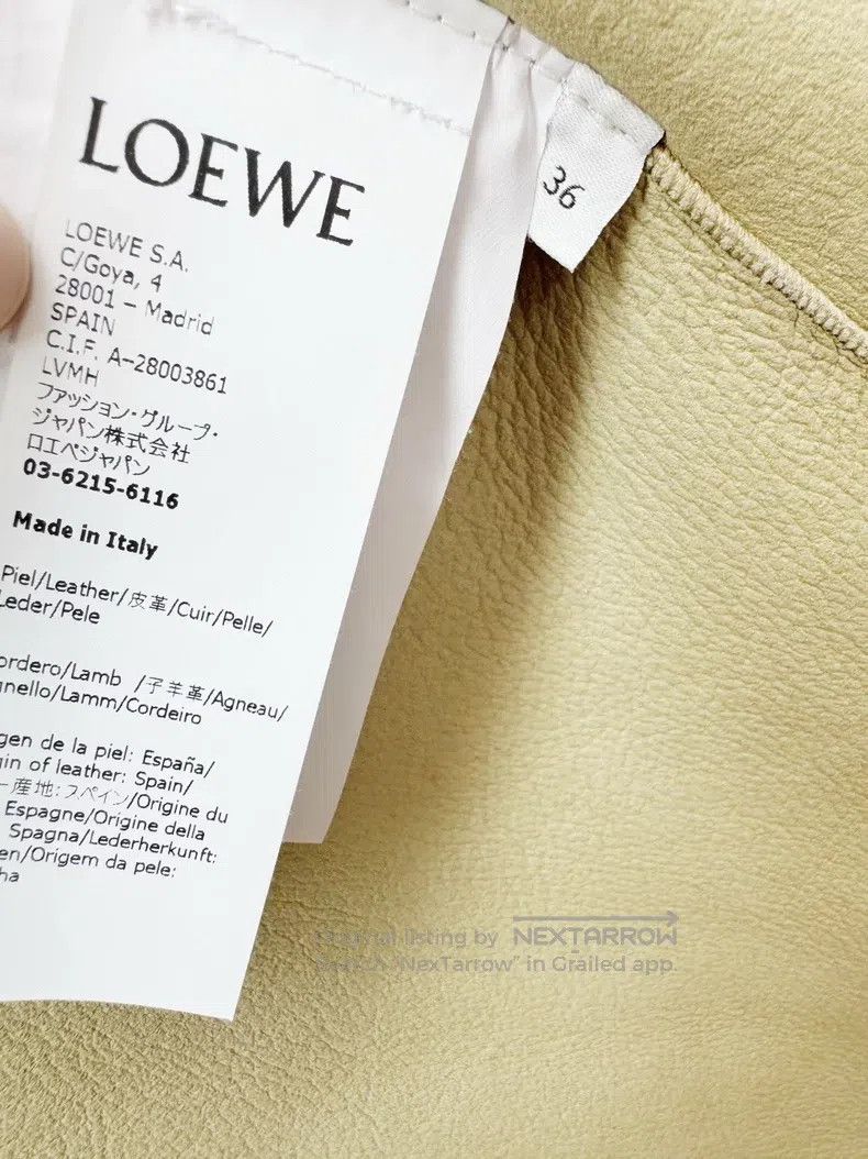 Loewe Loewe Fur and Leather Integrated Coat Size XS / US 0-2 / IT 36-38 - 4 Thumbnail