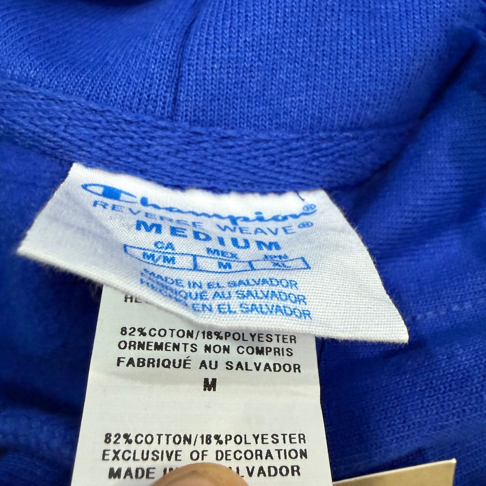 Champion Champion Reverse Weave DePaul Blue Demons Hoodie Medium Size US M / EU 48-50 / 2 - 6 Thumbnail
