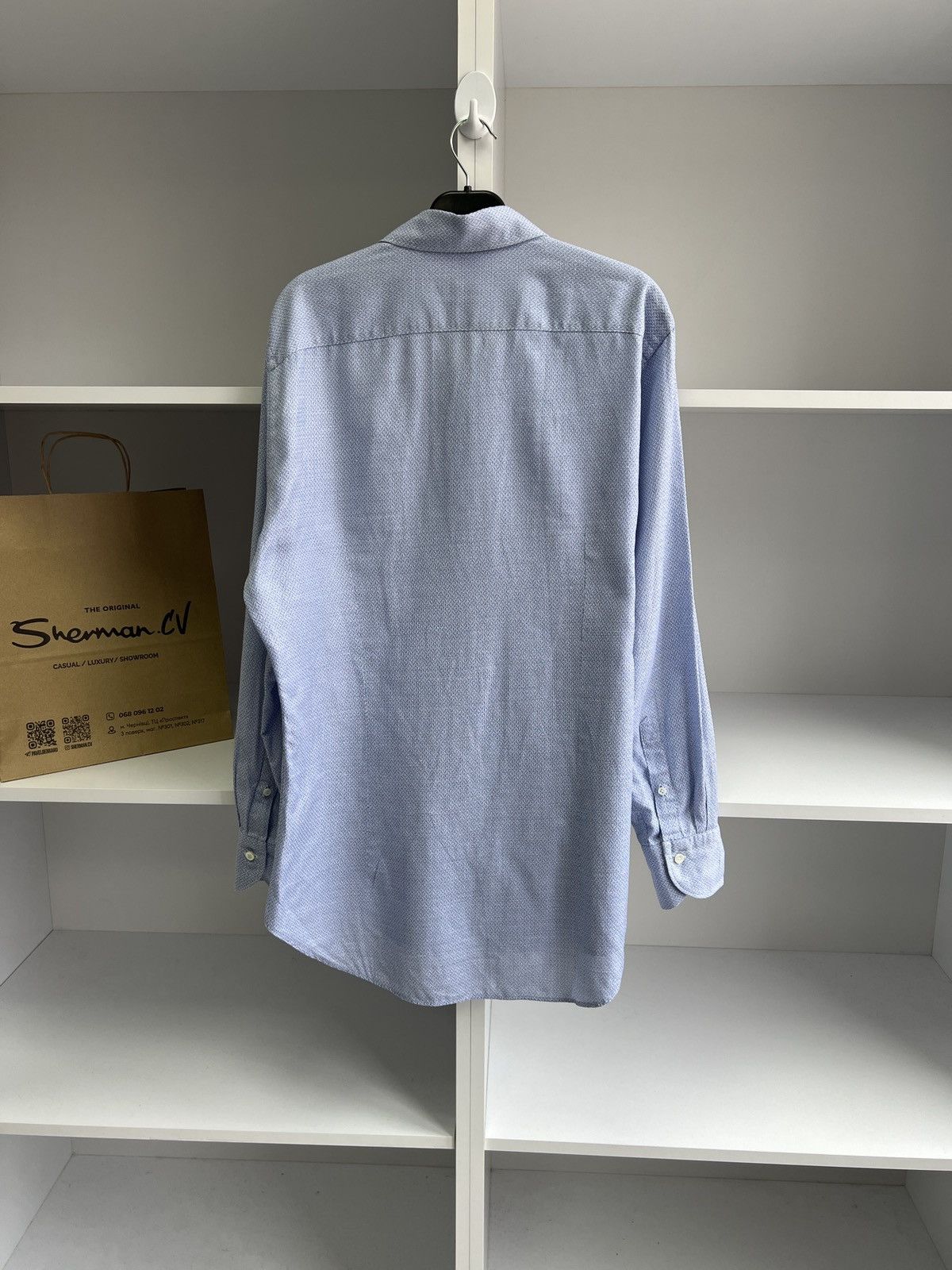 Canali × Designer × Vintage Vintage Canali Luxury Old Money style Button Up Shirt Size US M / EU 48-50 / 2 - 10 Thumbnail