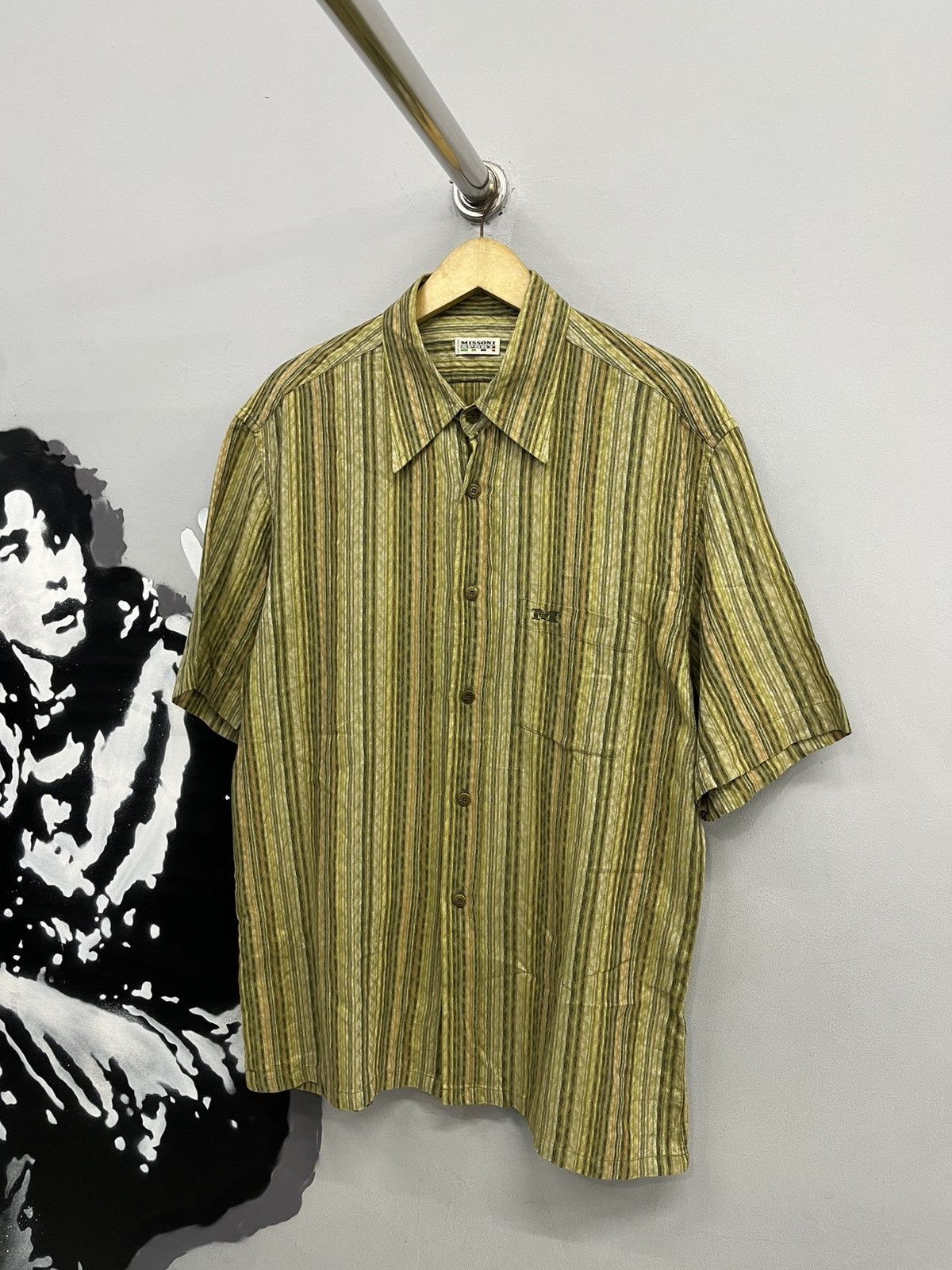 Missoni ‼️Vtg Missoni Sport Short Sleeve Shirt‼️ Size US L / EU 52-54 / 3 - 2 Thumbnail