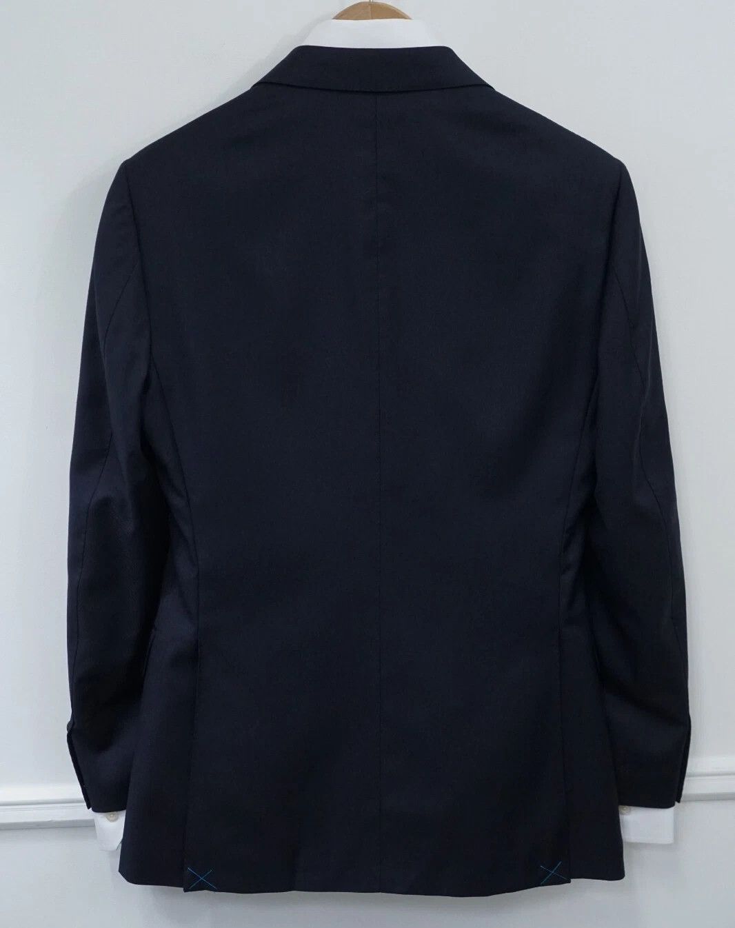 Suitsupply Men Suitsupply Blazer NapolI REDA Wool Navy Regular US44L Size 44L - 2 Thumbnail
