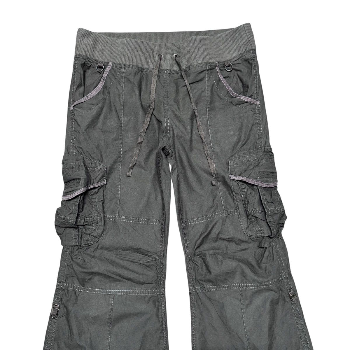GOA G.O.A Military Cargo Super Flare Pants Parachute Size US 34 / EU 50 - 3 Thumbnail