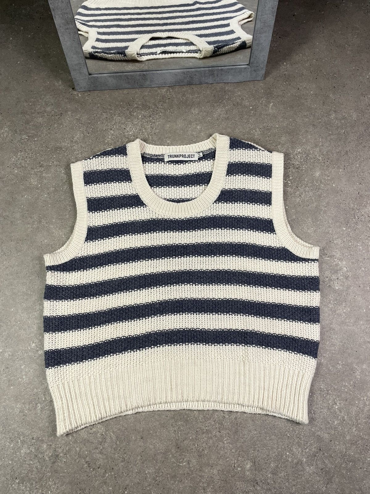 Trunk Project Oversized Vest Sweater