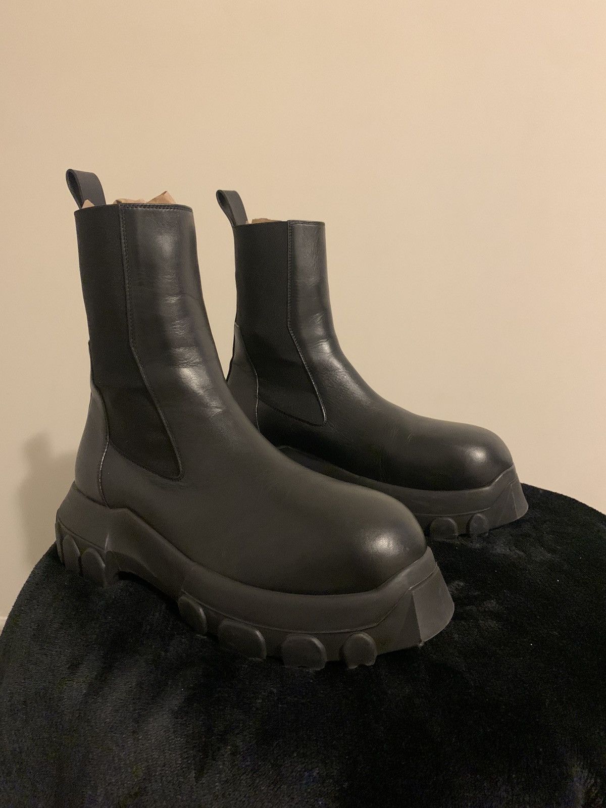 Rick Owens Rick Owens Beatle Bozo Tractor Boots | Grailed