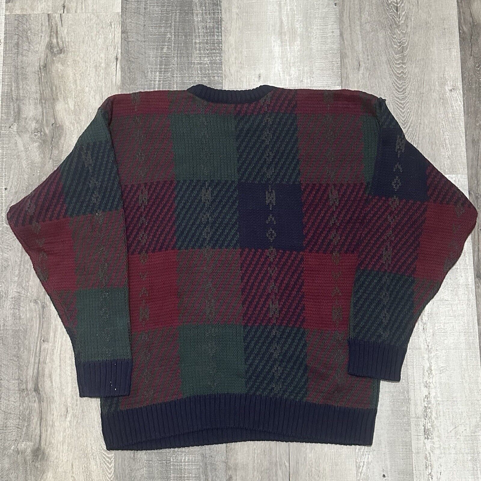 Chaps Vintage Chaps Ralph Lauren Mens L Hand Knit Heavy Cotton Size US XL / EU 56 / 4 - 2 Thumbnail