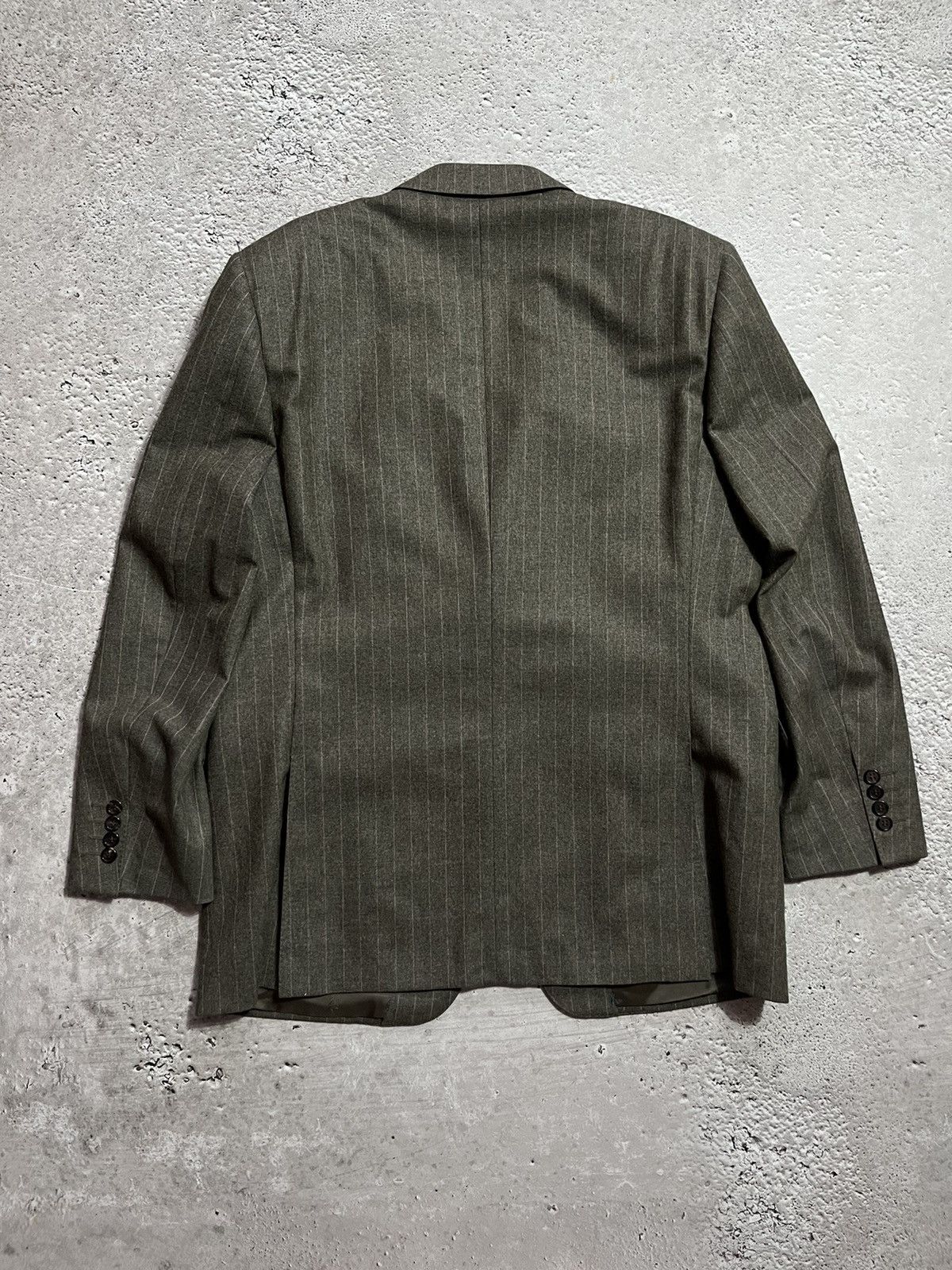 Lanvin × Vintage Vintage Lanvin Classique Brown Wool Blazer Coats Jacket Size US L / EU 52-54 / 3 - 9 Thumbnail