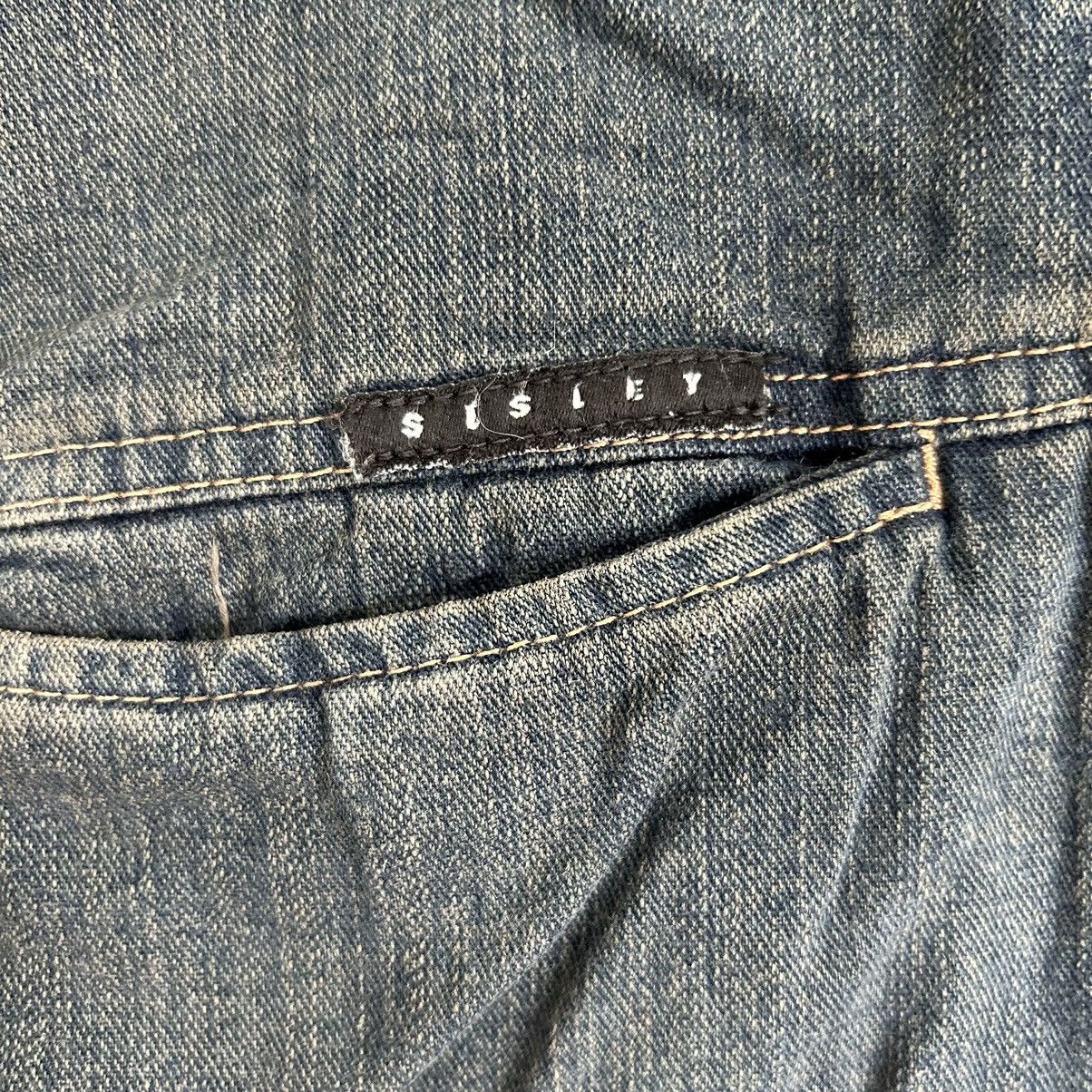 Sisley Vintage Sisley Denim Maxi Skirt Size 26" / US 2 / IT 38 - 15 Thumbnail