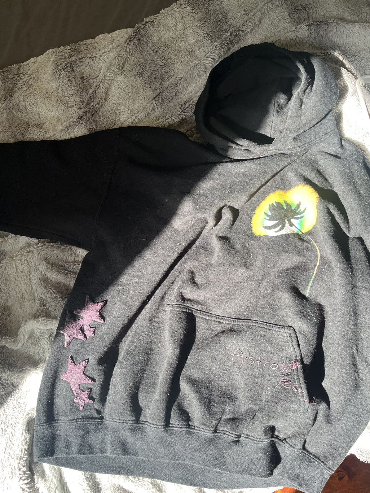 Travis Scott Travis Scott Face Melt Hoodie Size US L / EU 52-54 / 3 - 4 Thumbnail