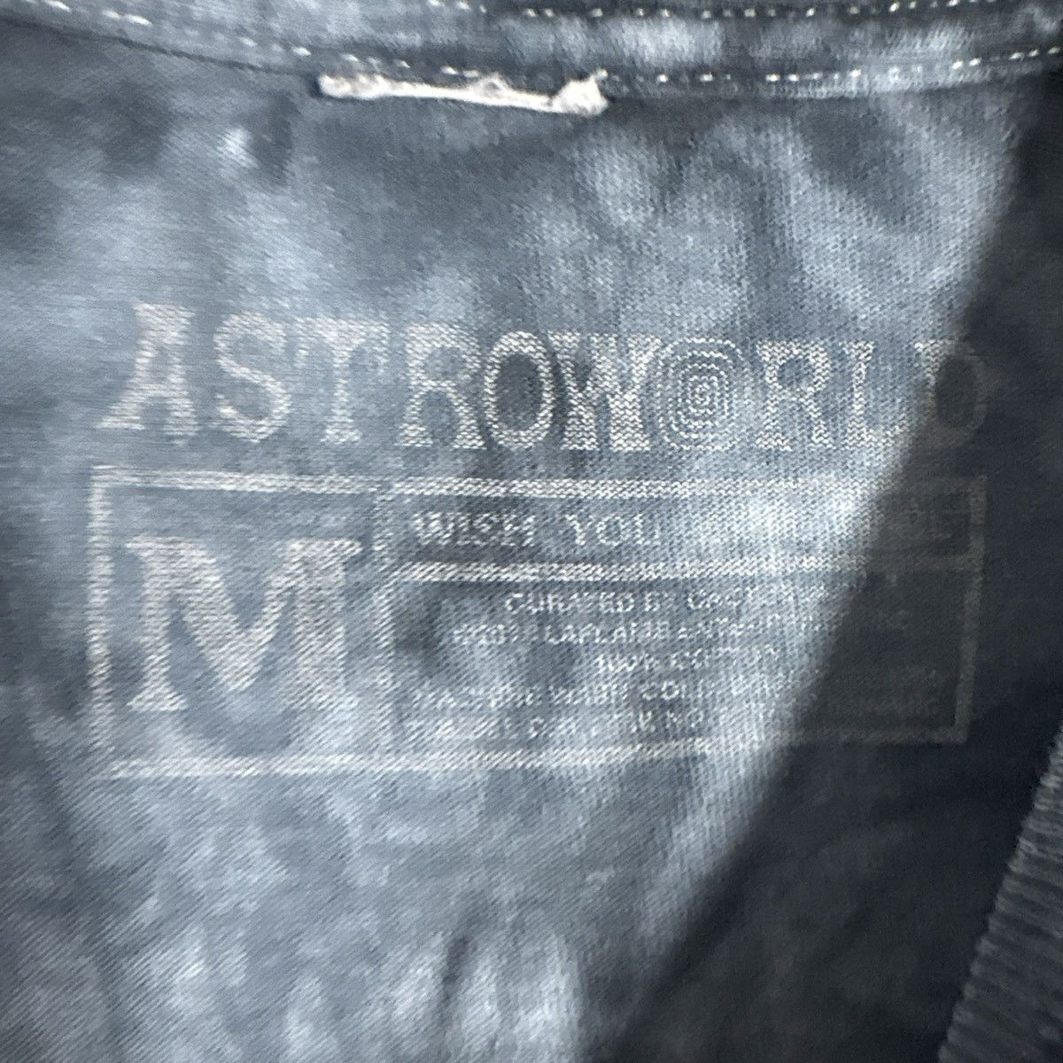Travis Scott TIE DYE TRAVIS SCOTT ASTRO WORLD GRAPHIC TEE Size US M / EU 48-50 / 2 - 5 Thumbnail