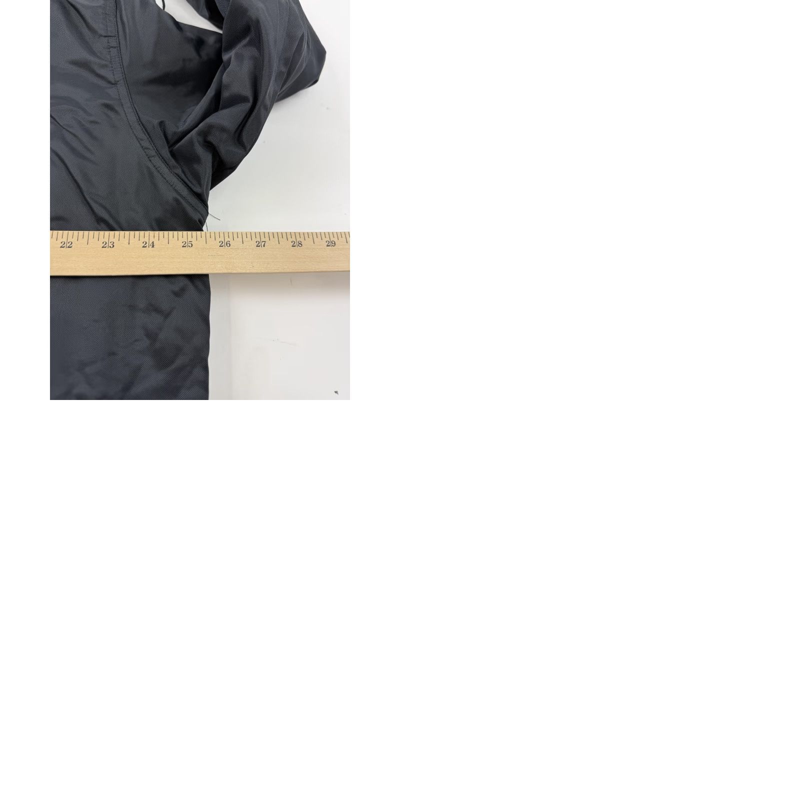Nike Vtg Nike Jacket Mens Medium Black Full Zip Fleece Lined Reflective Windbreaker Size US M / EU 48-50 / 2 - 9 Thumbnail