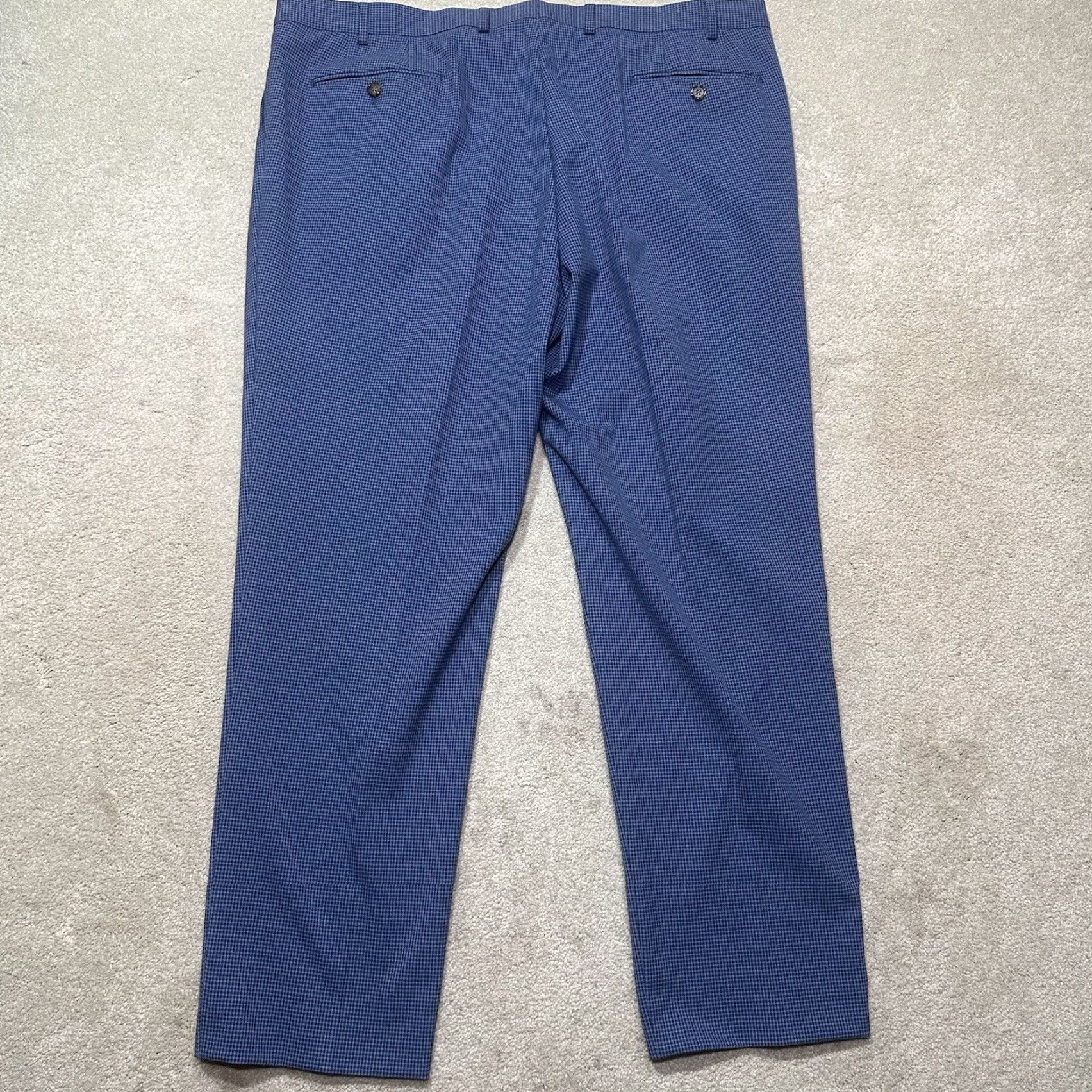 Polo Ralph Lauren Polo Ralph Lauren Pants Mens 40x30 Blue Pleated Dress Size US L / EU 52-54 / 3 - 3 Thumbnail