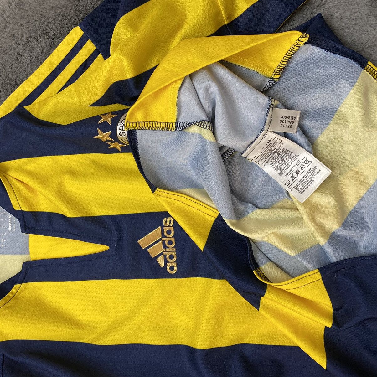 Adidas Fenerbahce Turkey home football shirt #6 15/16 Adidas Size US S / EU 44-46 / 1 - 12 Thumbnail