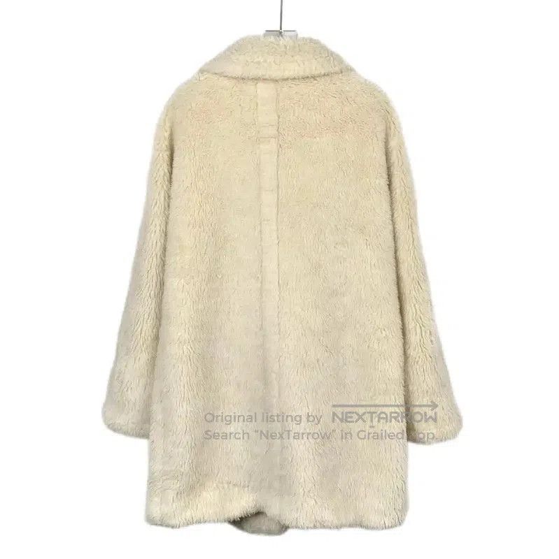 Max Mara MaxMara White Alpaca Wool Women's Coat . Size S / US 4 / IT 40 - 2 Thumbnail