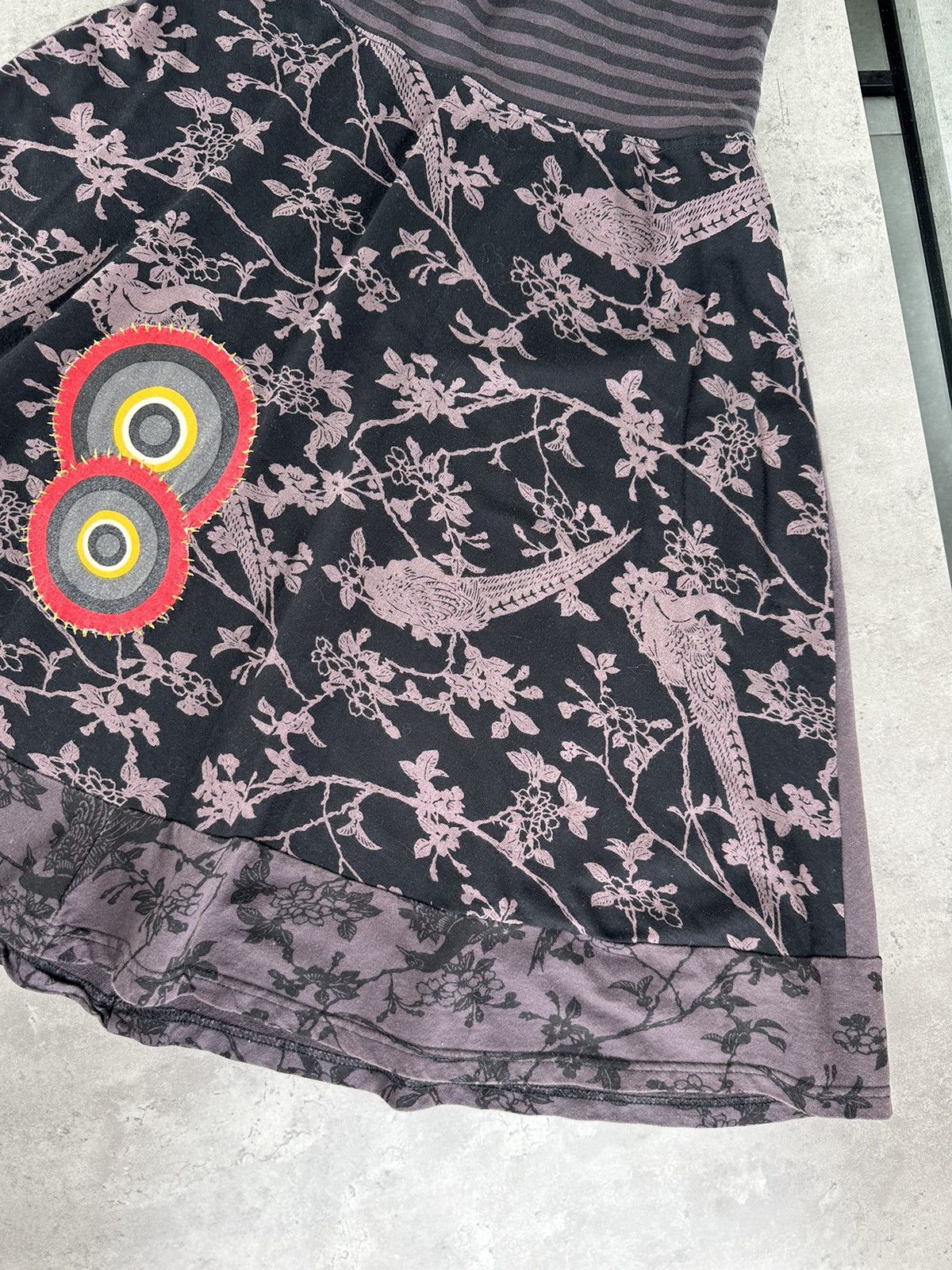 Desigual Desigual Printed Flared Skirt Size 27" / US 4 / IT 40 - 10 Thumbnail