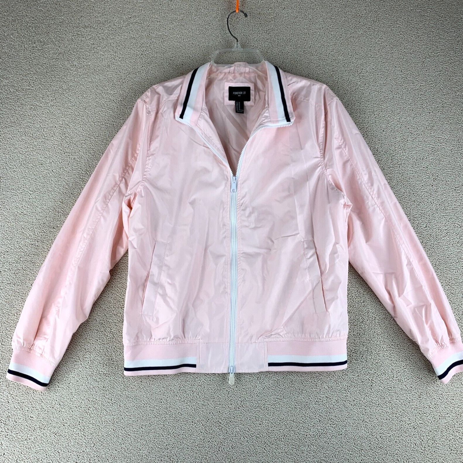 Forever 21 windbreaker pink store