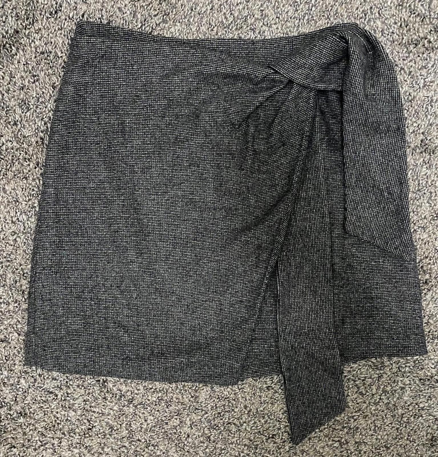 Other WILFRED Wool Wrap Skirt in Grey (US 4) Size 27" / US 4 / IT 40 - 5 Thumbnail