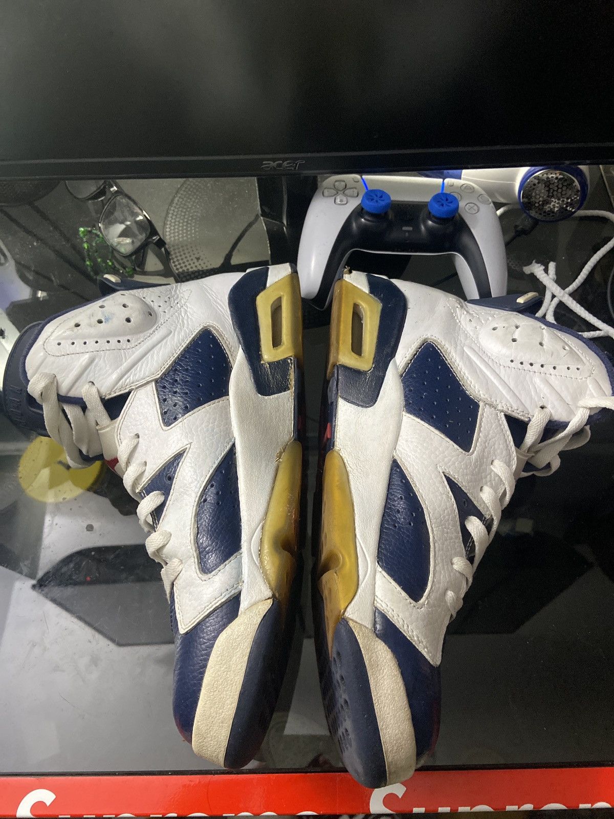 Jordan Brand × Nike Air Jordan 6 Olympic Size US 9.5 / EU 42-43 - 2 Thumbnail