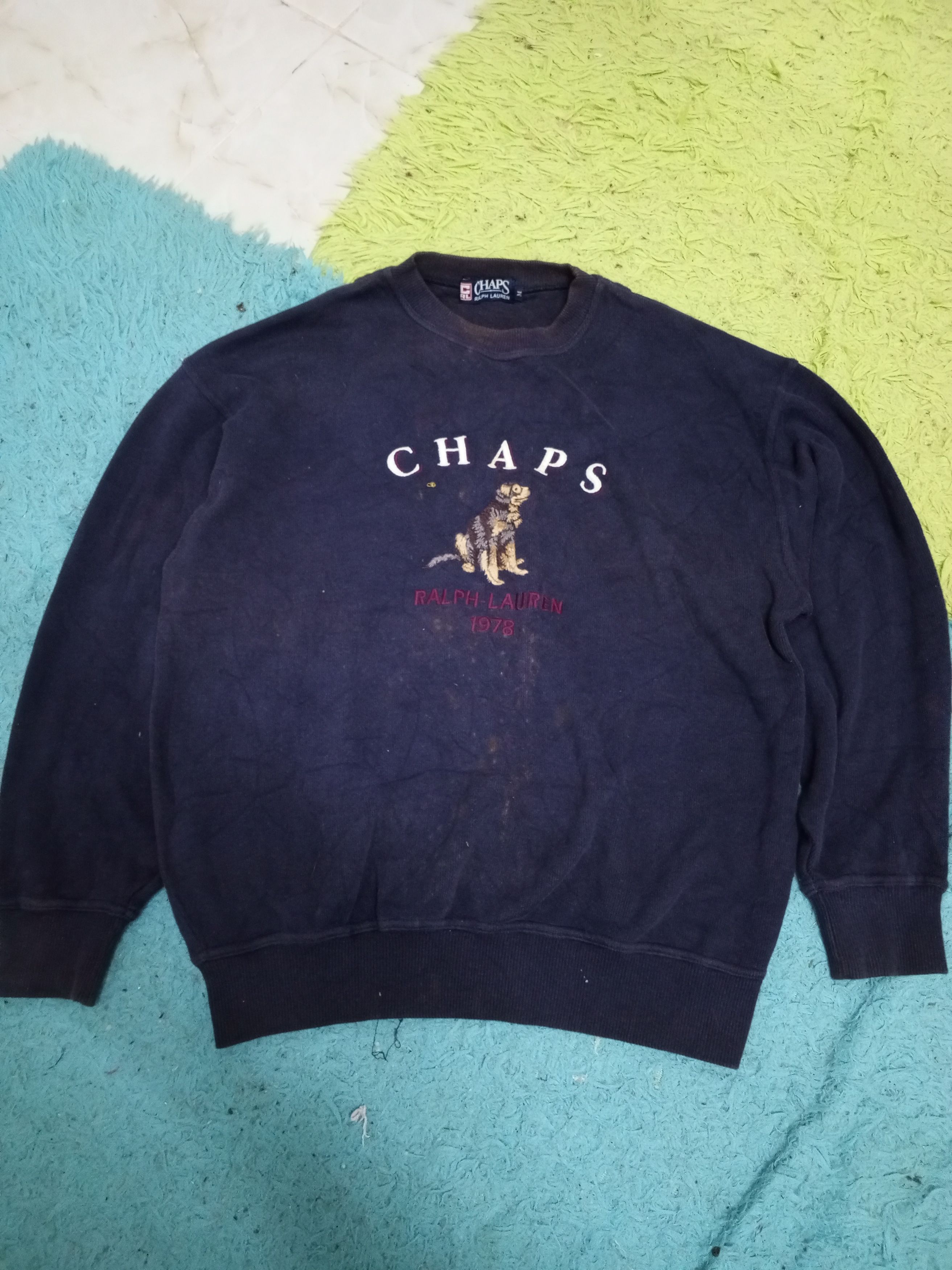 Chaps × Polo Ralph Lauren 💥CHAPS RALPH LAUREN SWEATSHIRT 💥 Size US L / EU 52-54 / 3 - 1 Thumbnail