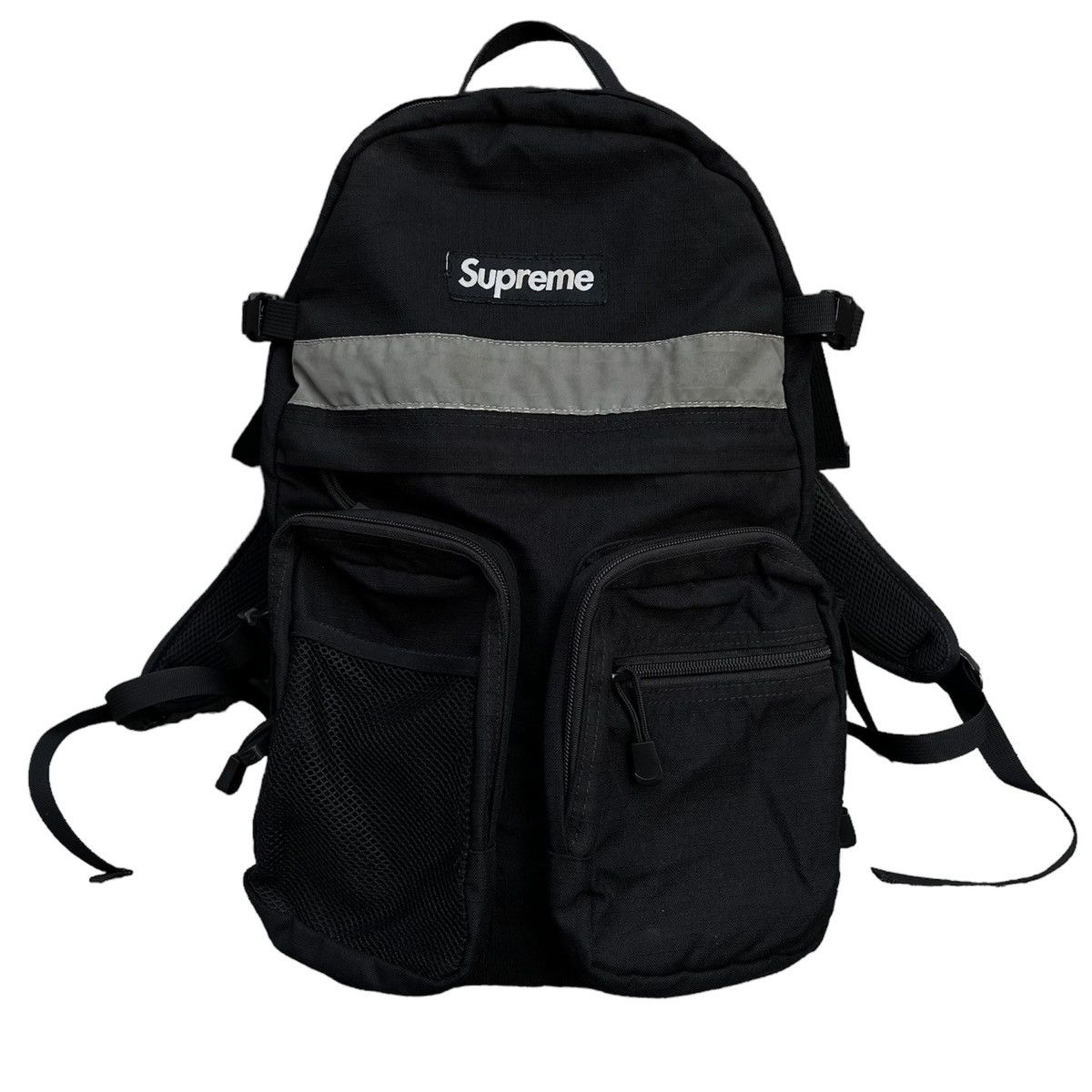 Supreme ×JUNYA WATANABE Backpack バックパック黒 Supreme JUNYA WATANABE COMME des GARÇONS MAN Patchwork Backpack
